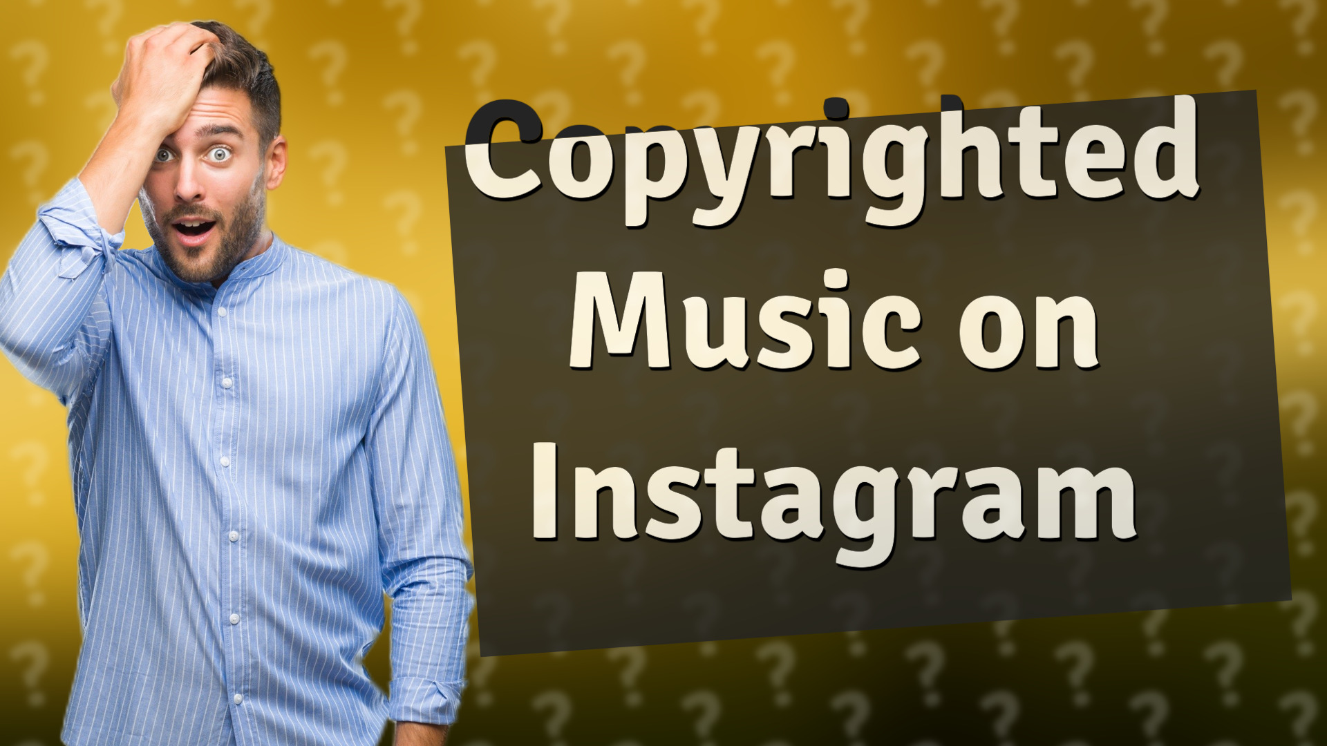 Copyrighted Music on Instagram