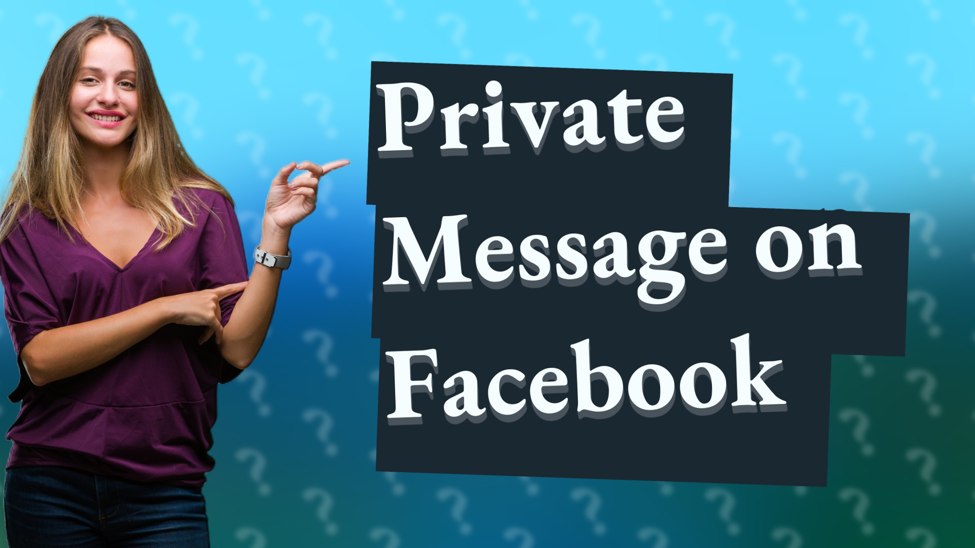 Private Message on Facebook