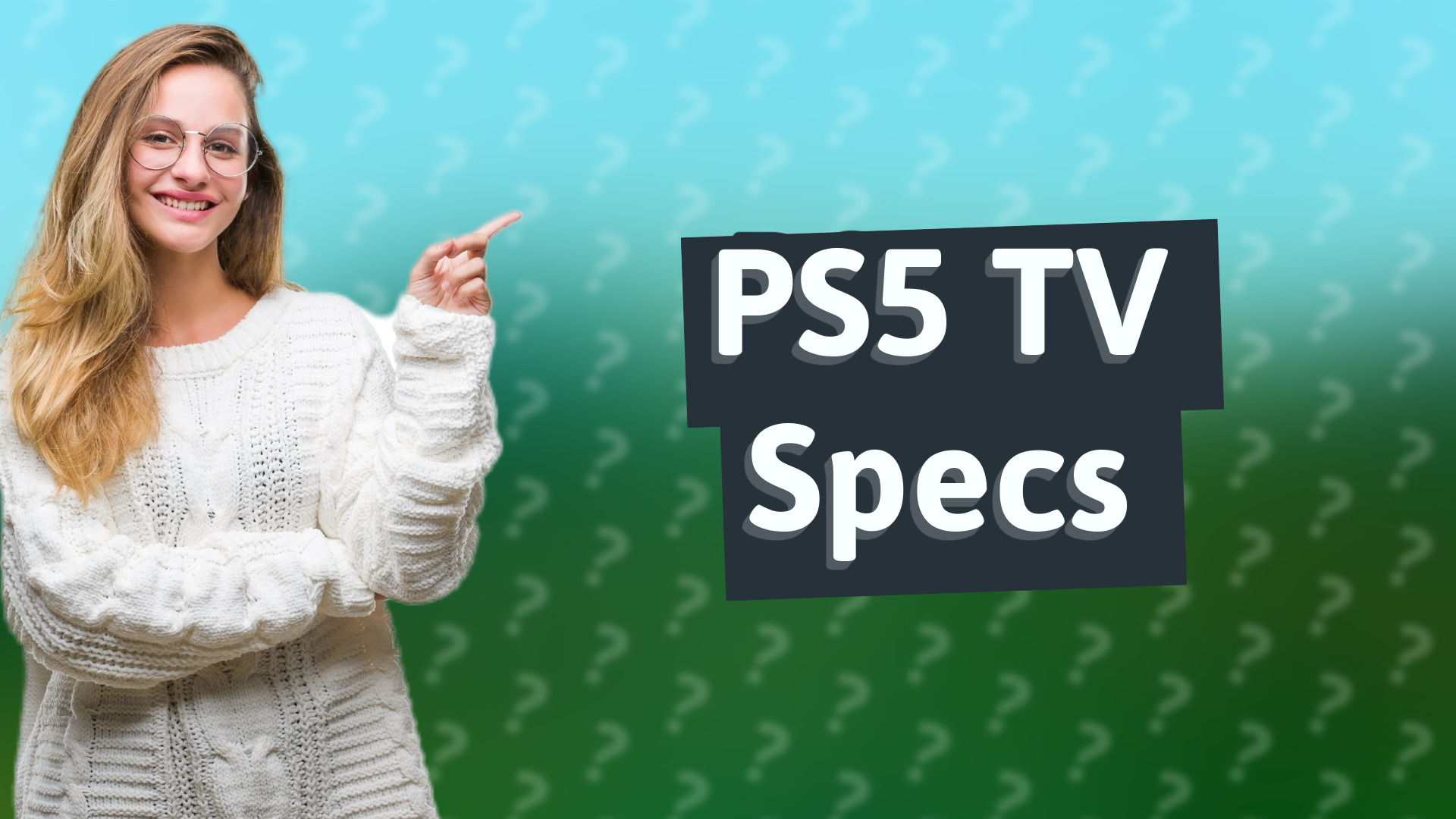 PS5 TV Specs