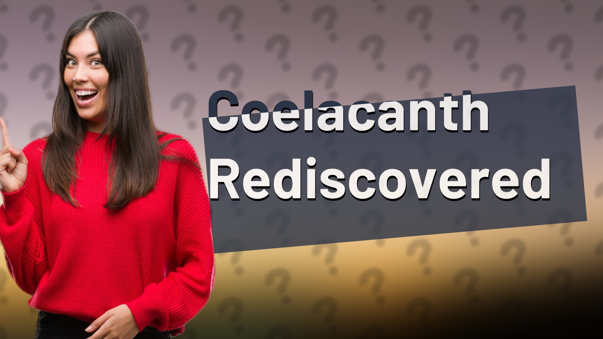Coelacanth Rediscovered