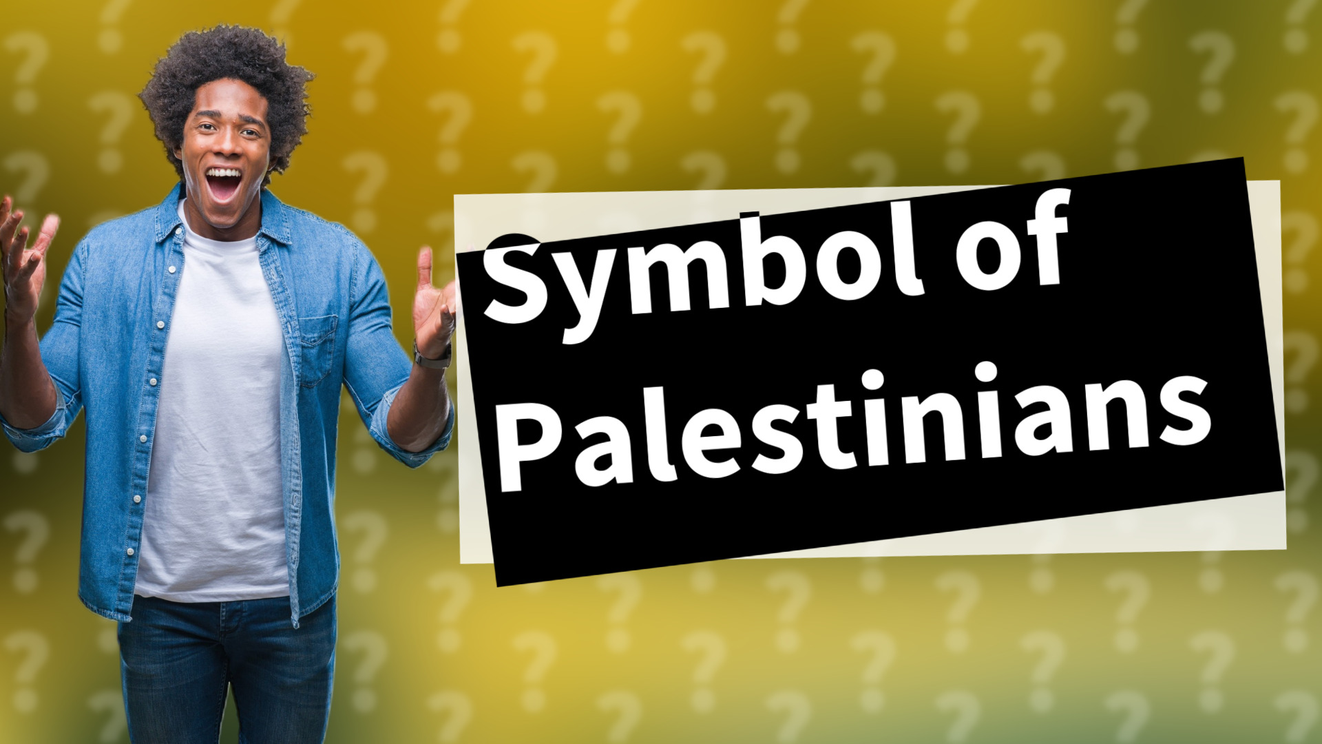 Symbol of Palestinians
