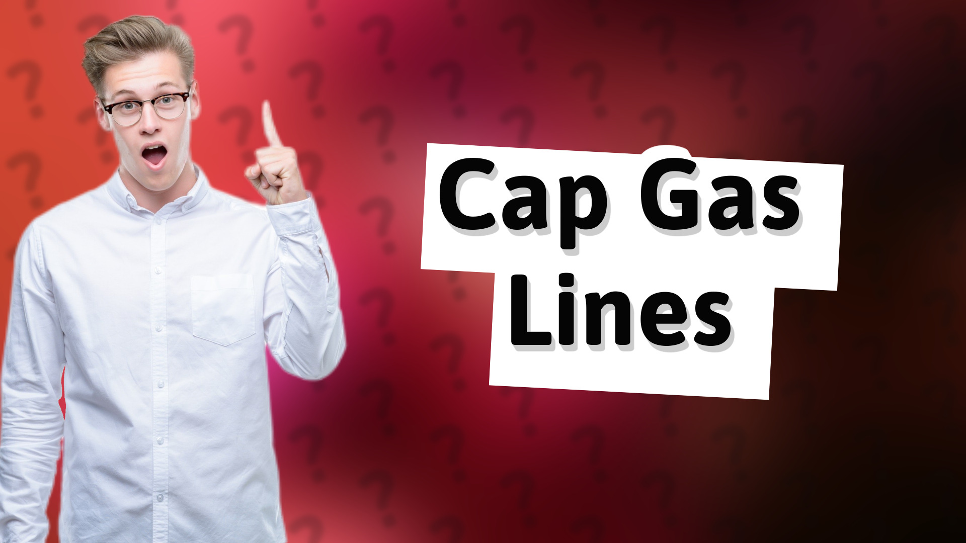 Cap Gas Lines