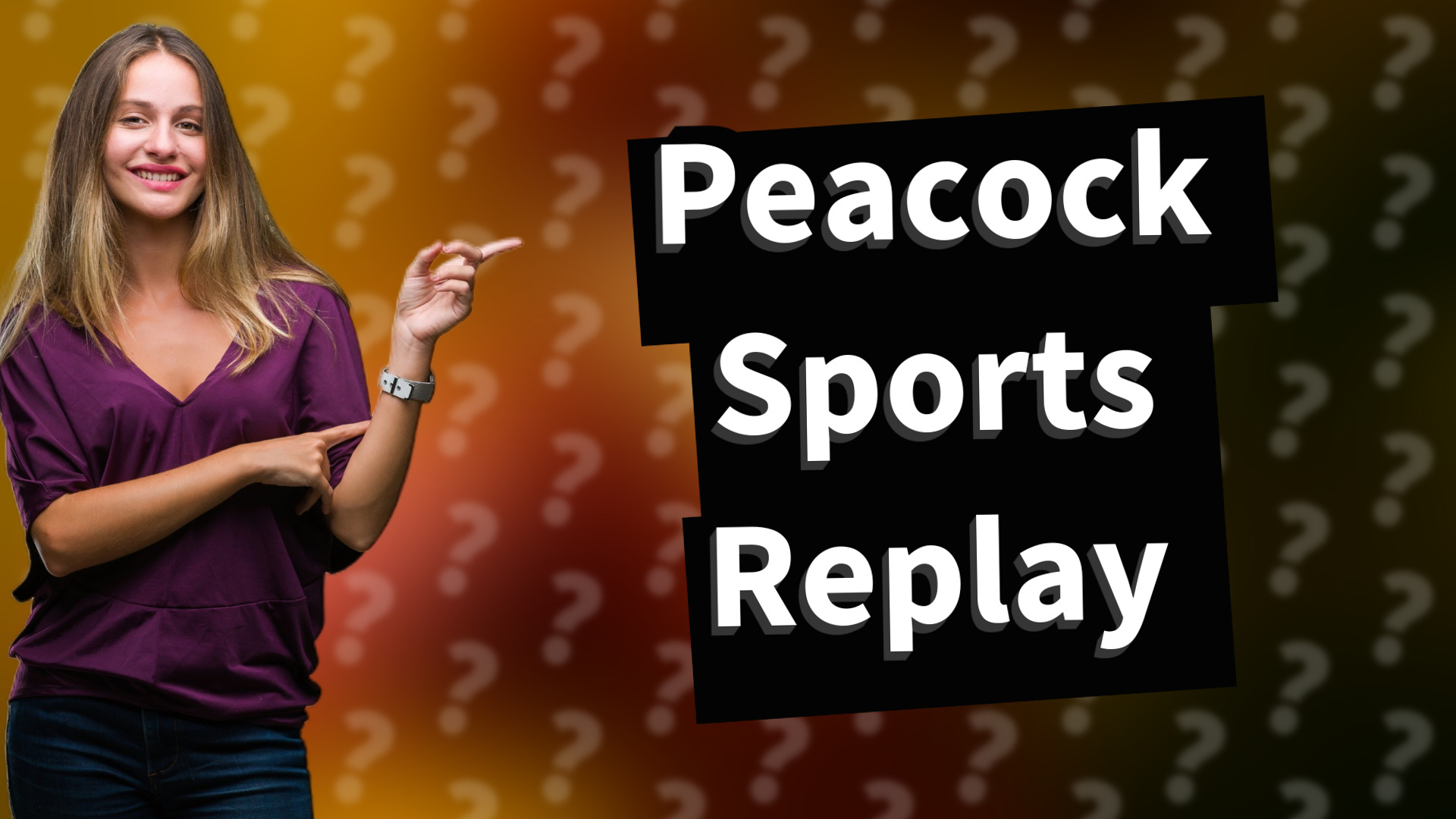 Peacock Sports Replay