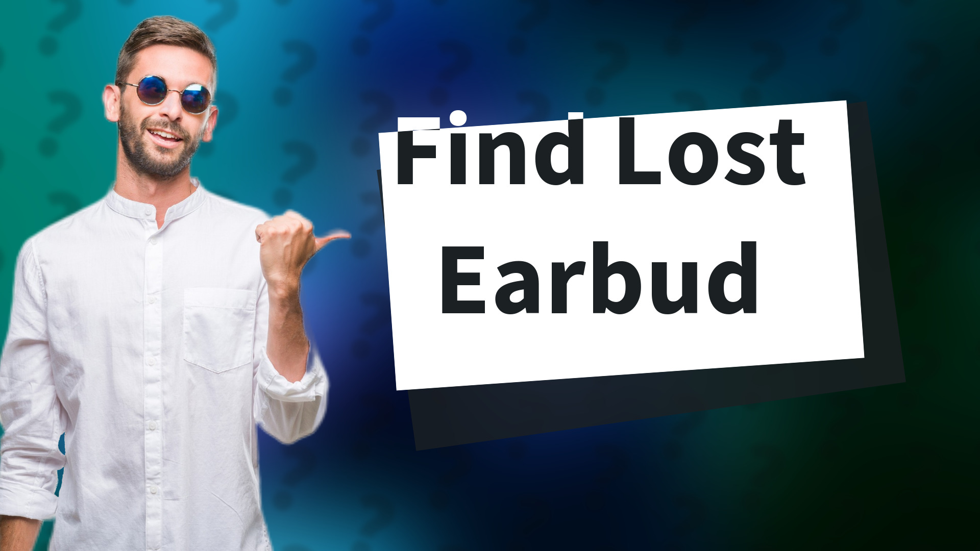 Find Lost Earbud
