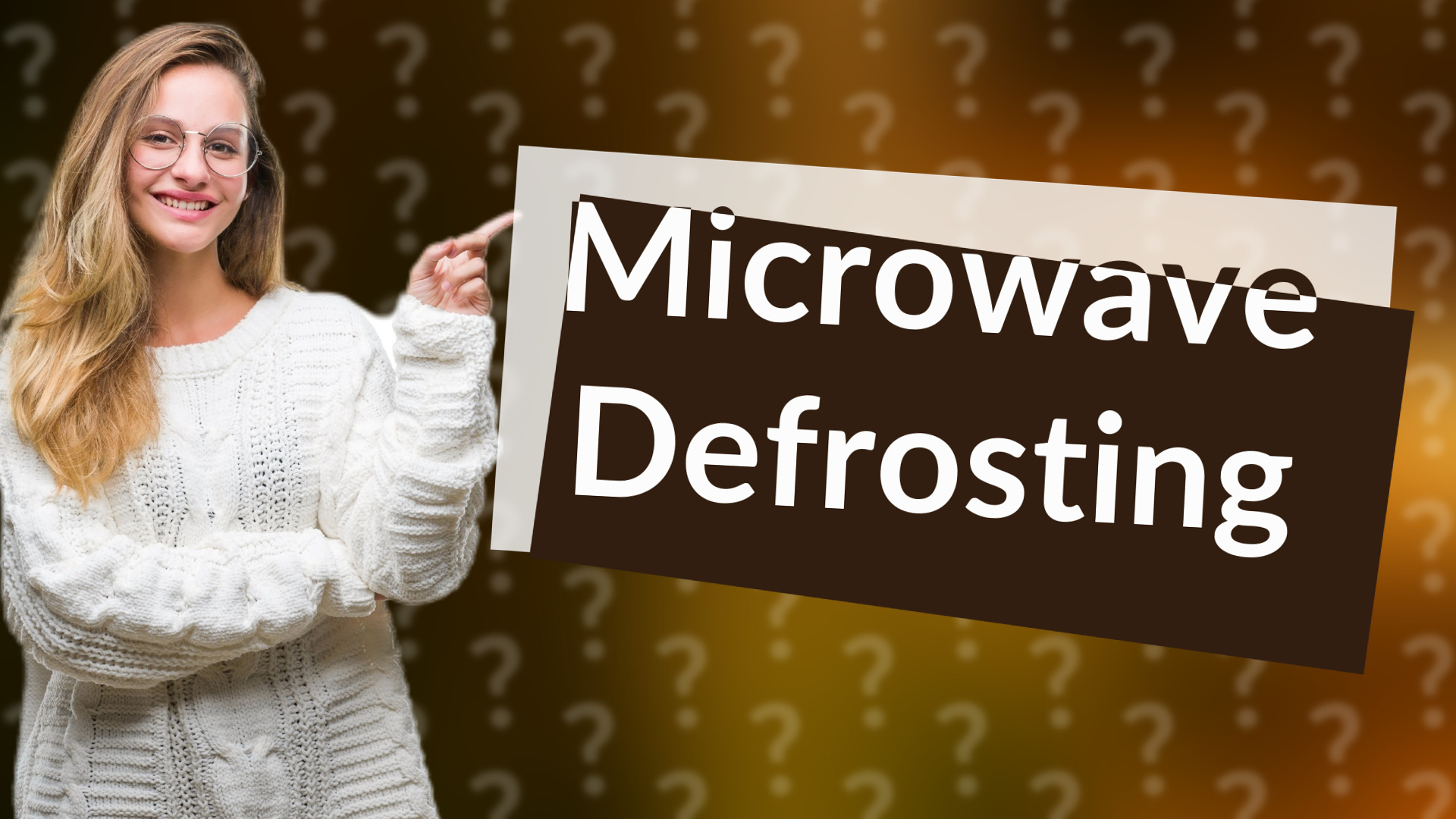 Microwave Defrosting