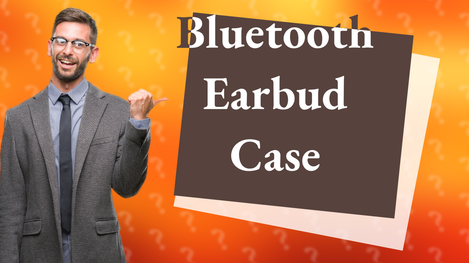 Bluetooth Earbud Case