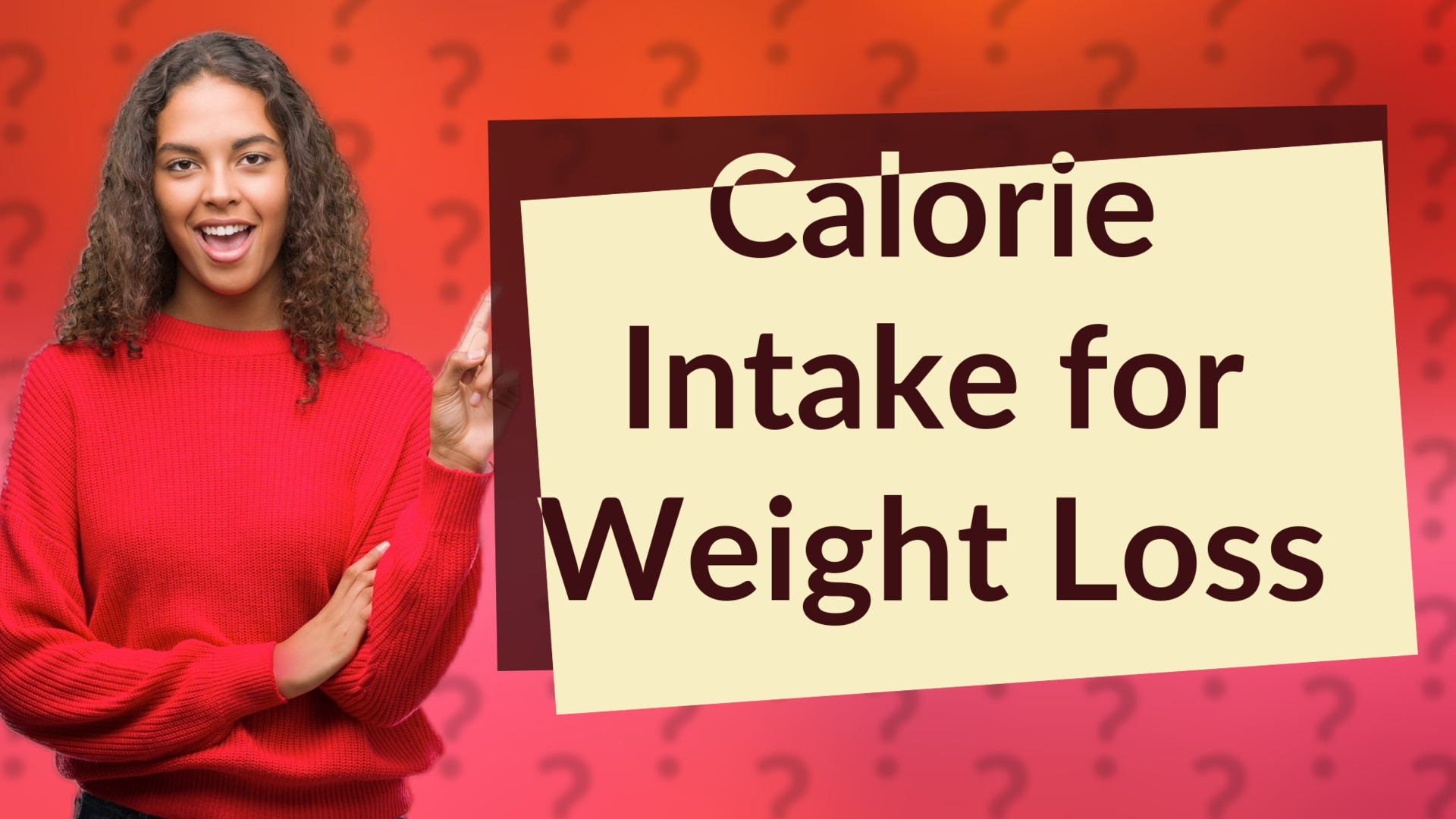 Calorie Intake for Weight Loss