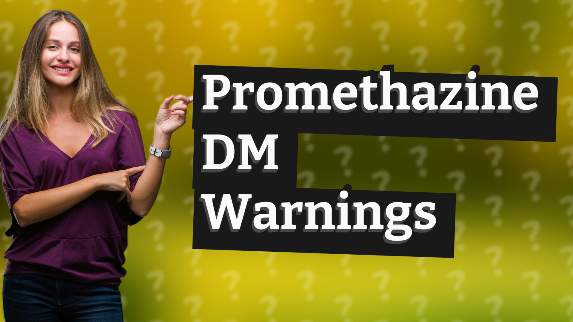 Promethazine DM Warnings