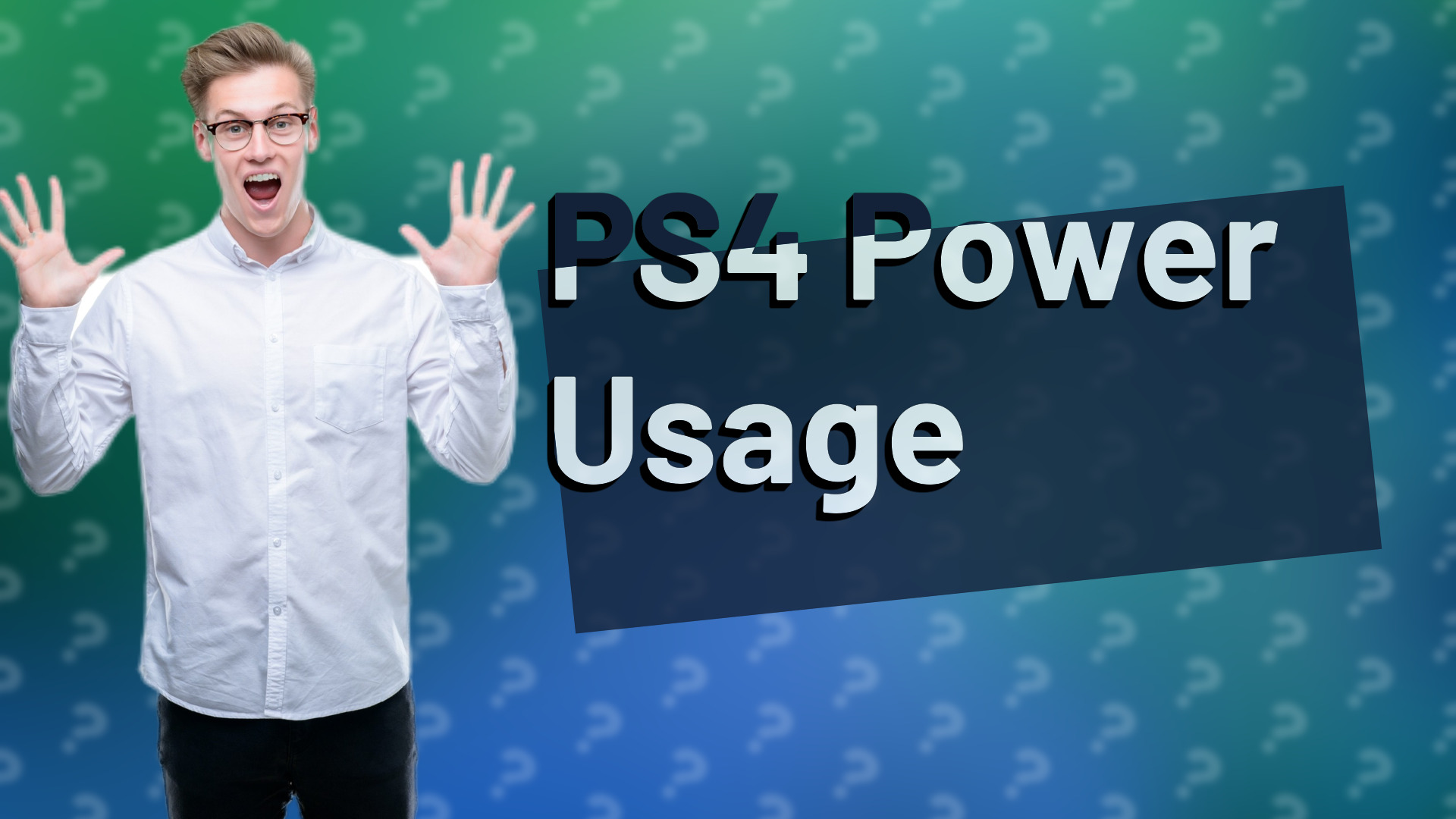 PS4 Power Usage