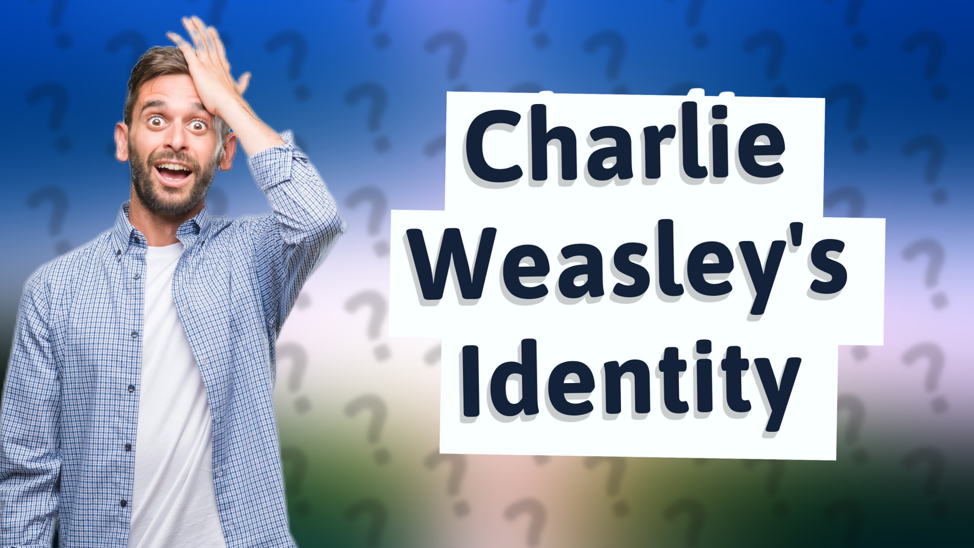 Charlie Weasley's Identity