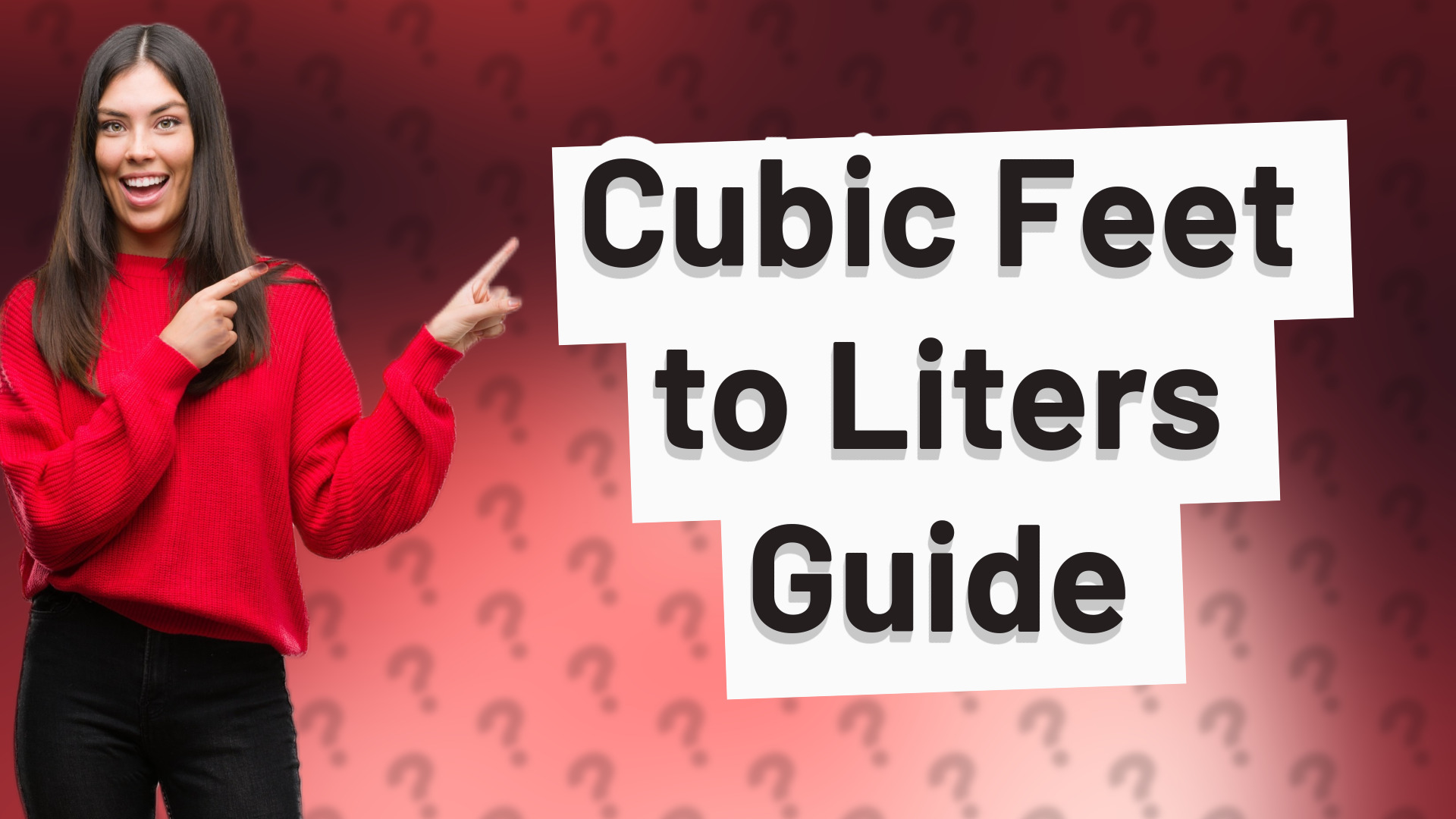 Cubic Feet to Liters Guide