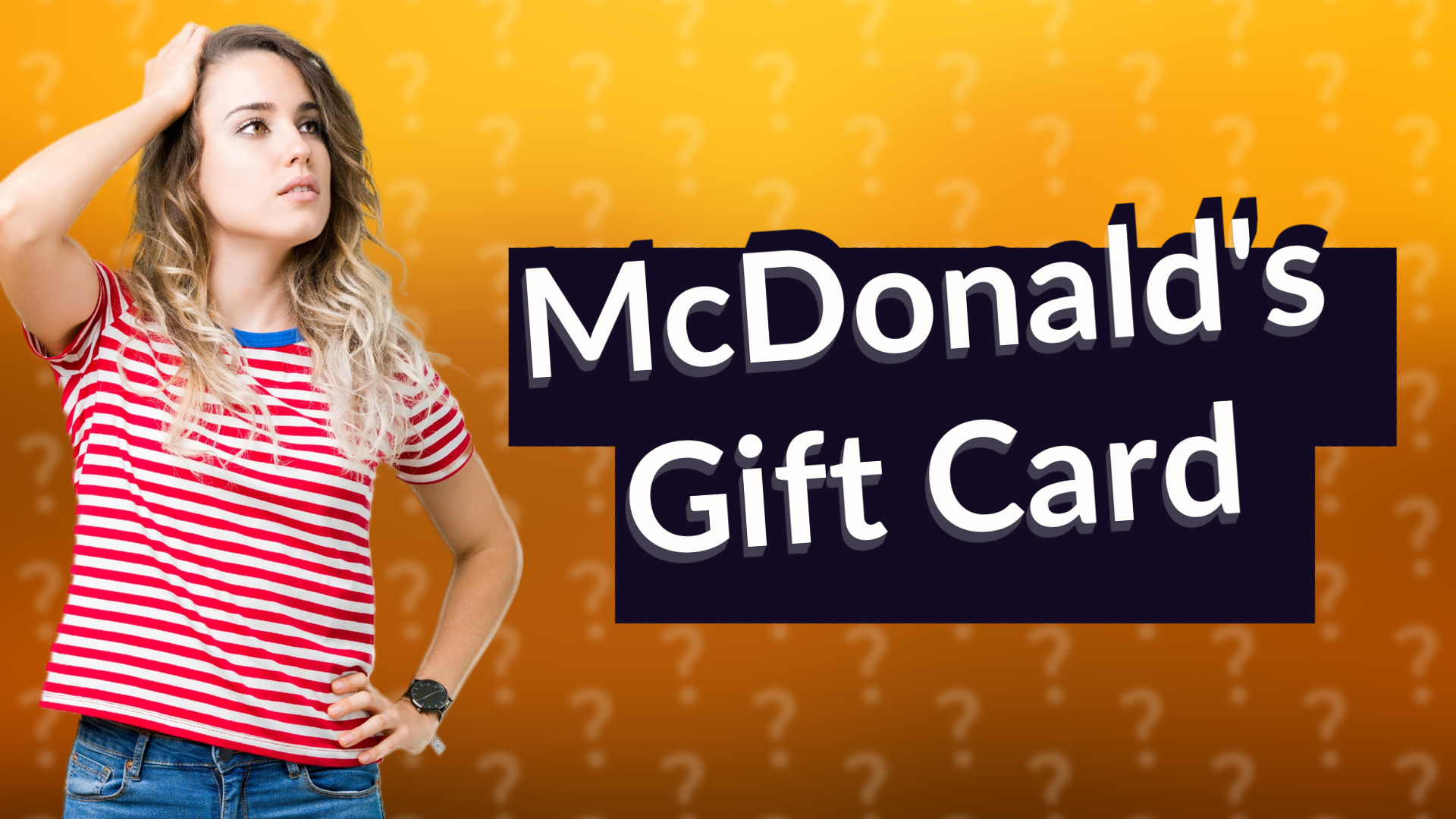 McDonald's Gift Card
