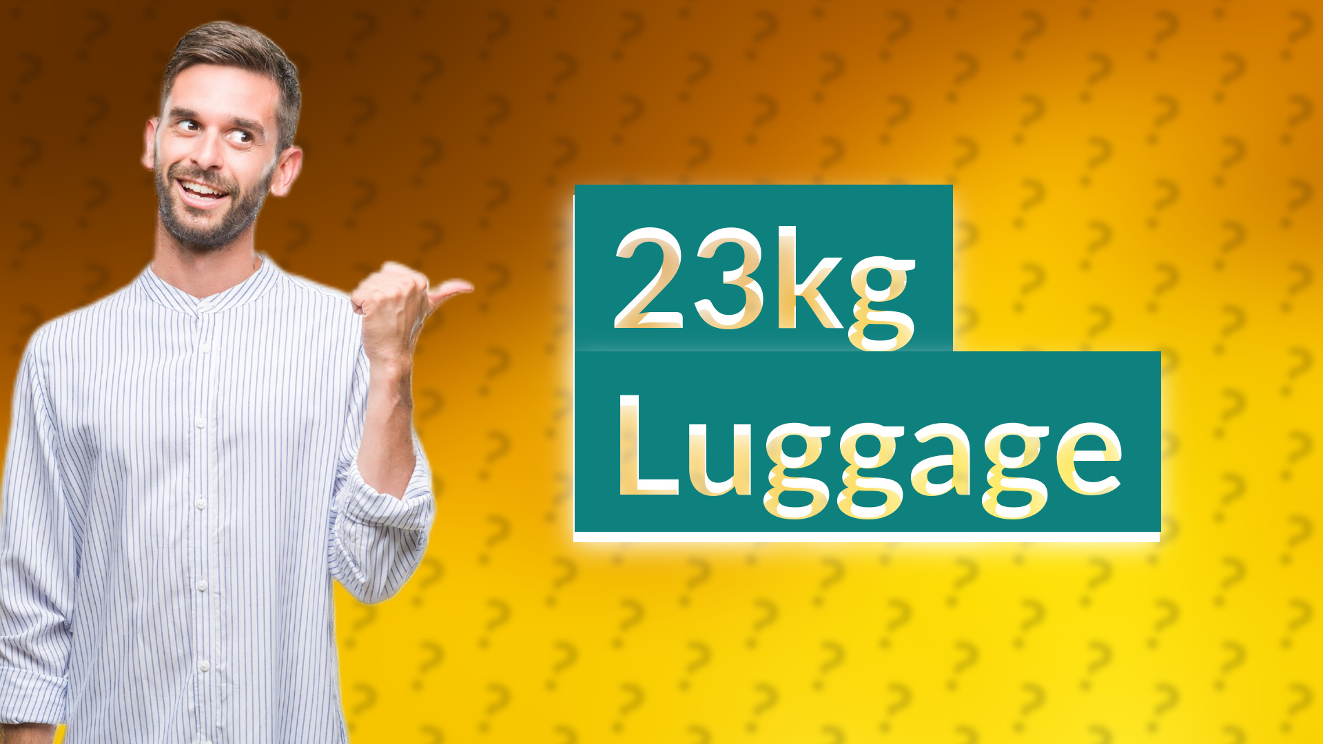 23kg Luggage