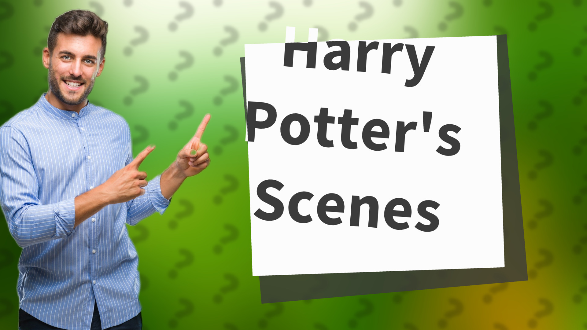 Harry Potter's Scenes