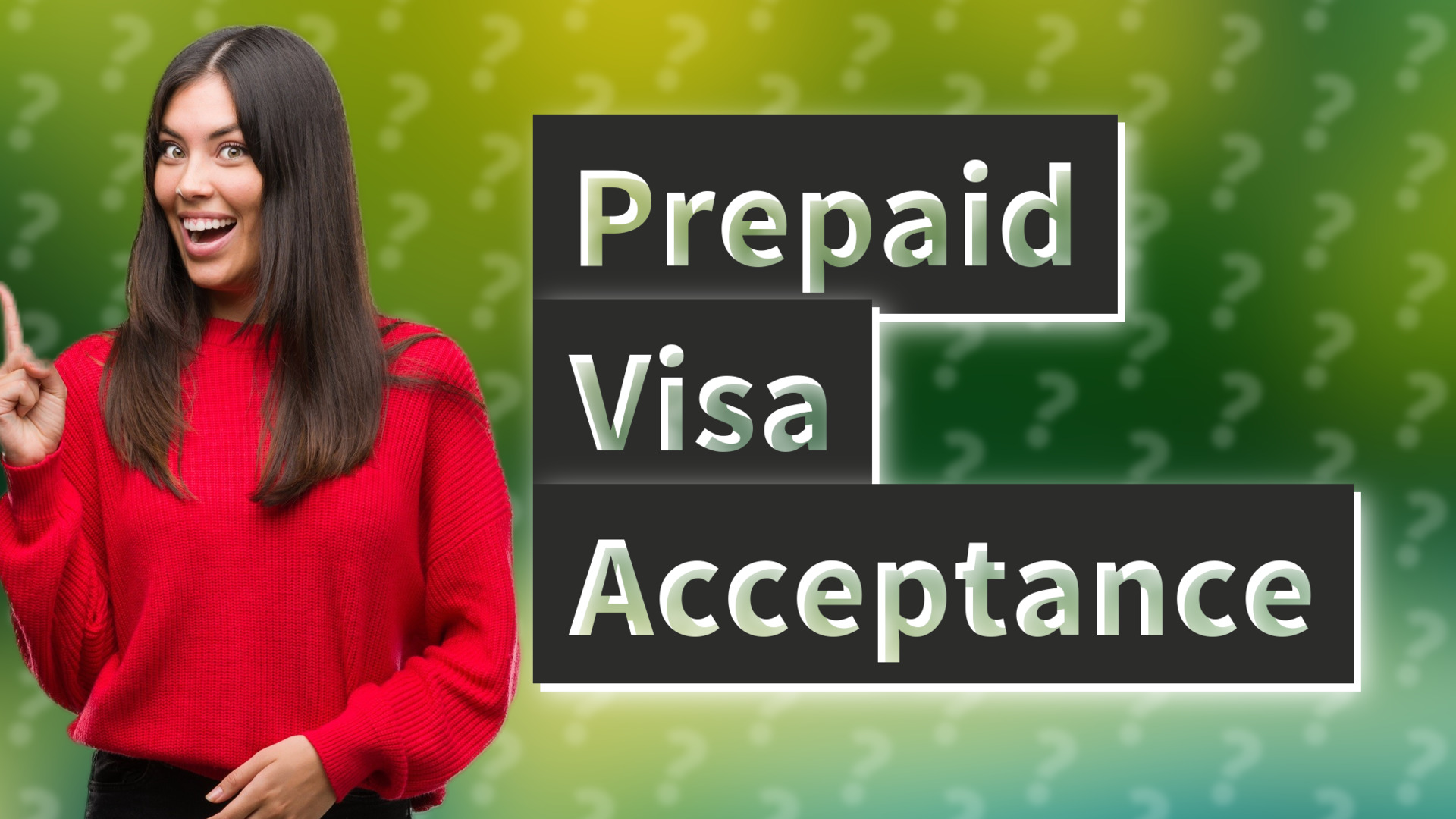 Prepaid Visa Acceptance