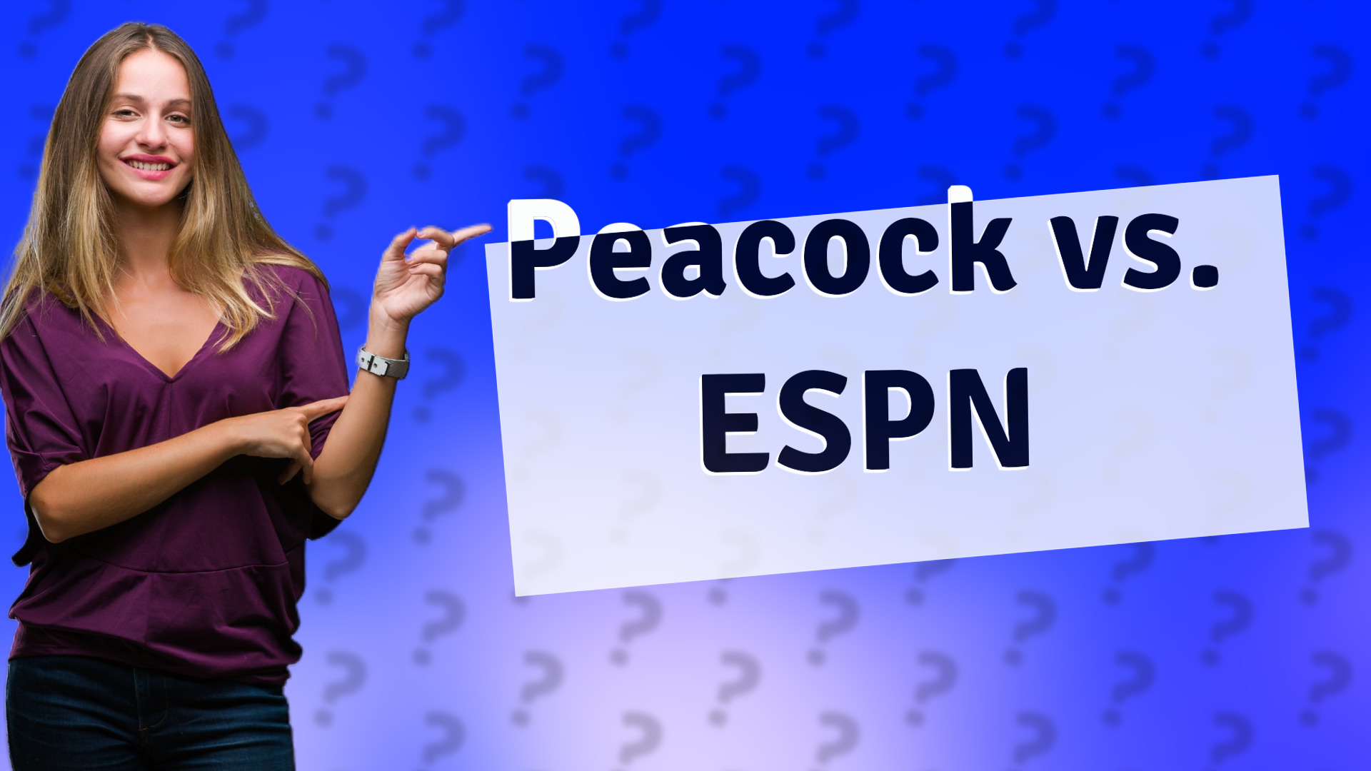 Peacock vs. ESPN
