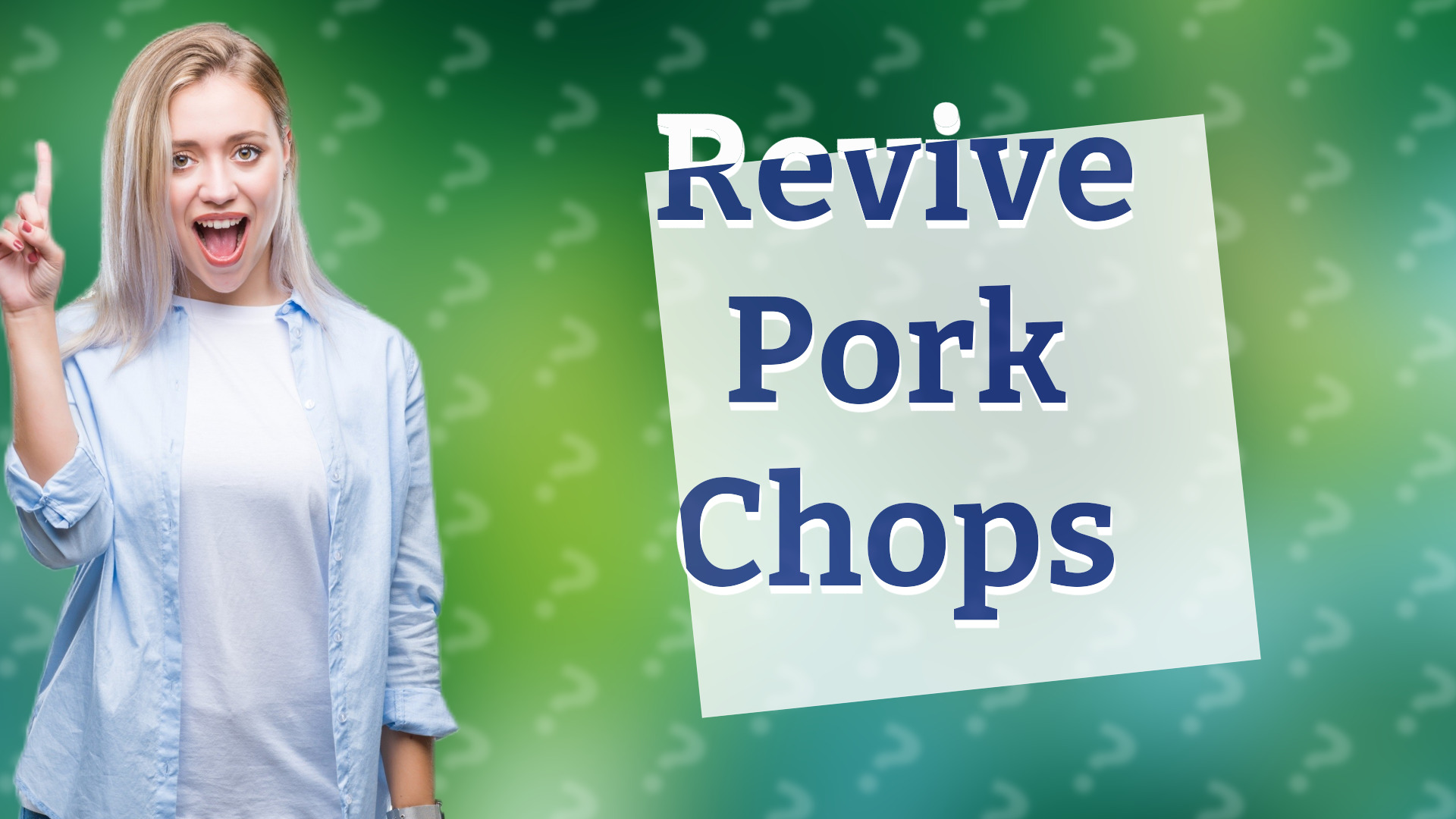 Revive Pork Chops