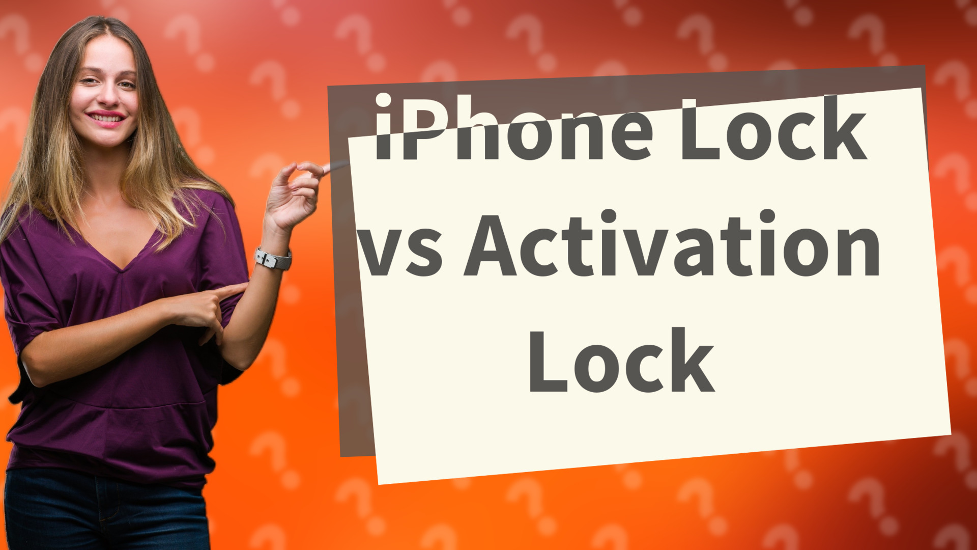 iPhone Lock vs Activation Lock