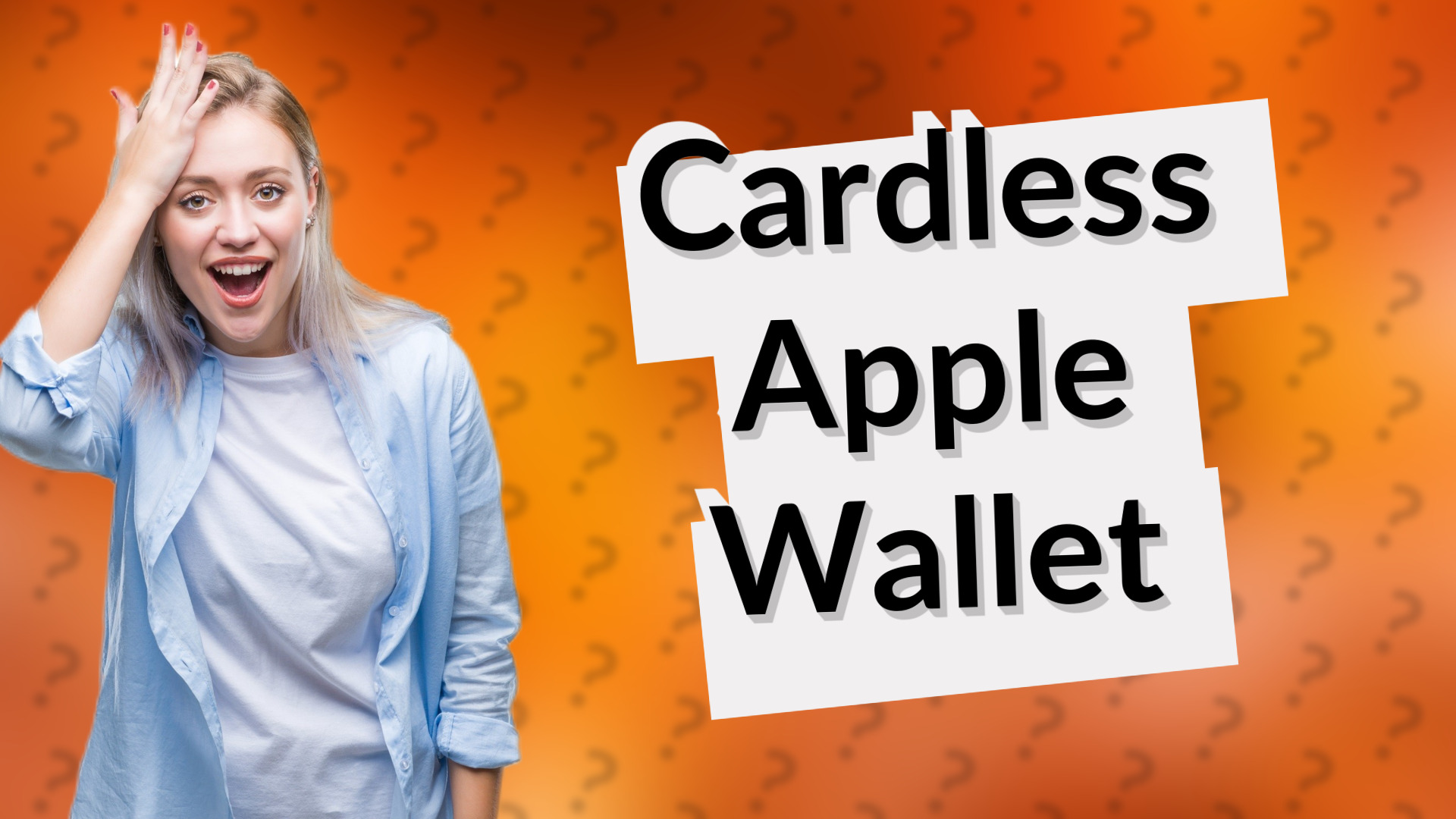 Cardless Apple Wallet