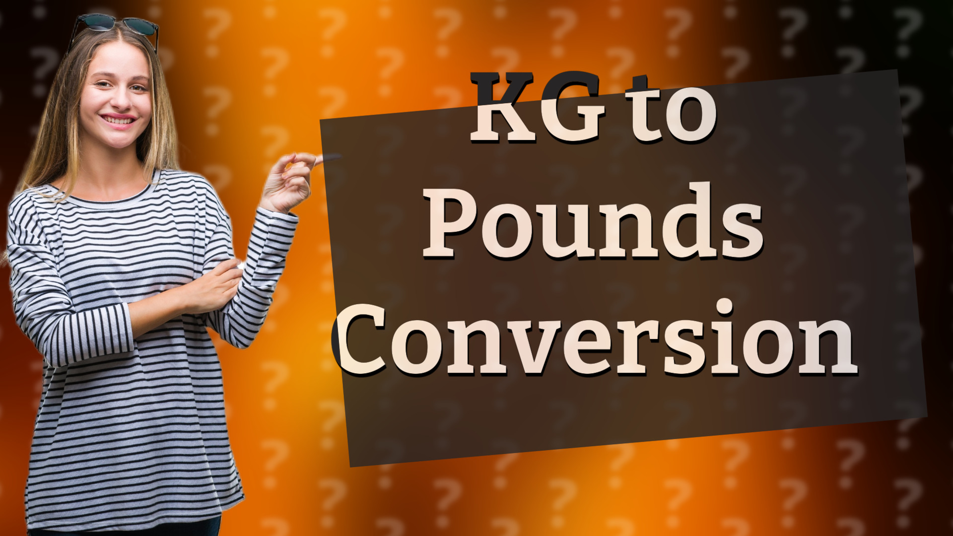 KG to Pounds Conversion