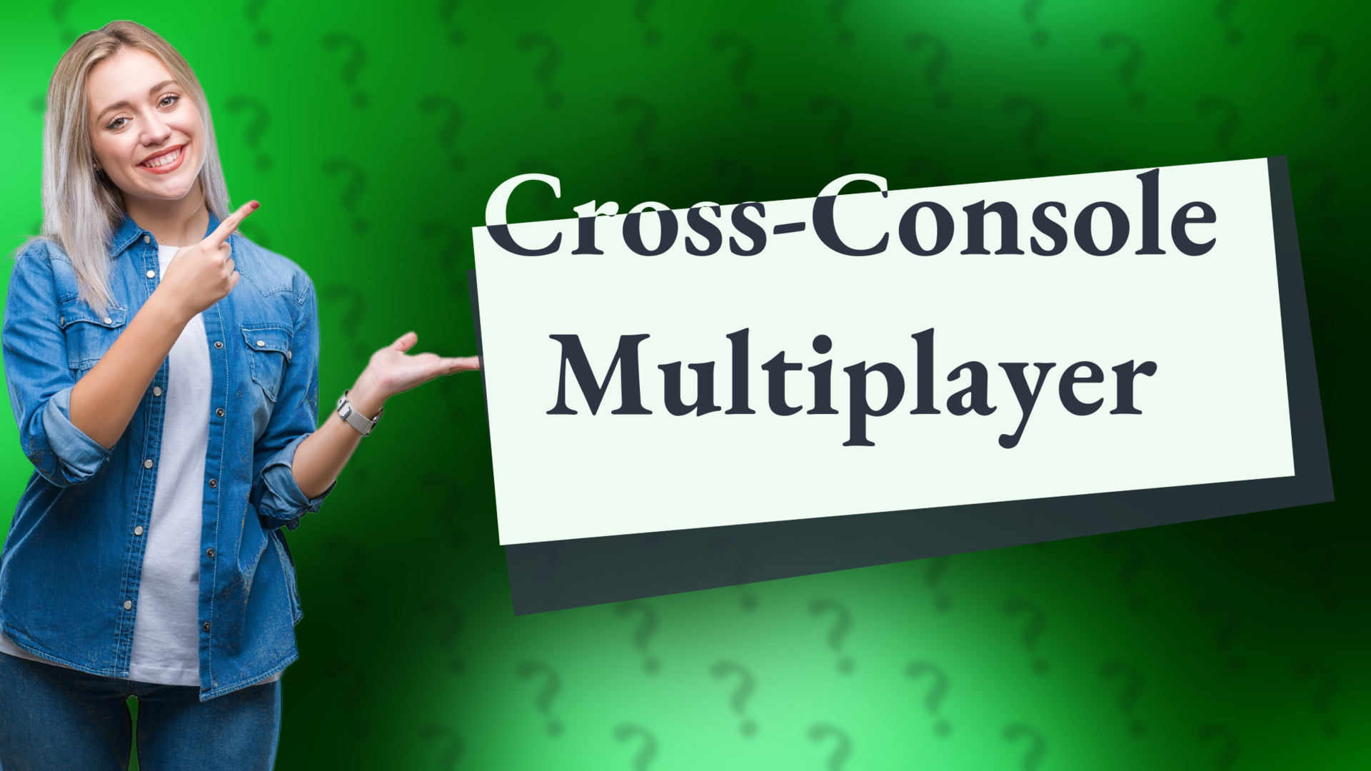 Cross-Console Multiplayer