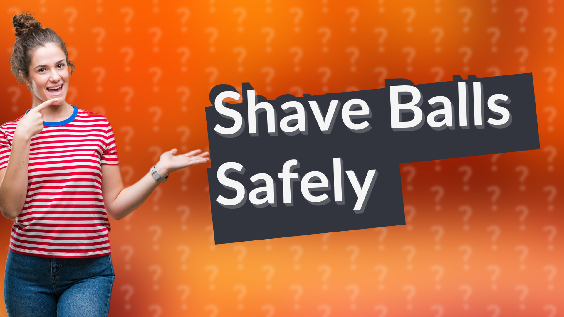 Shave Balls Safely