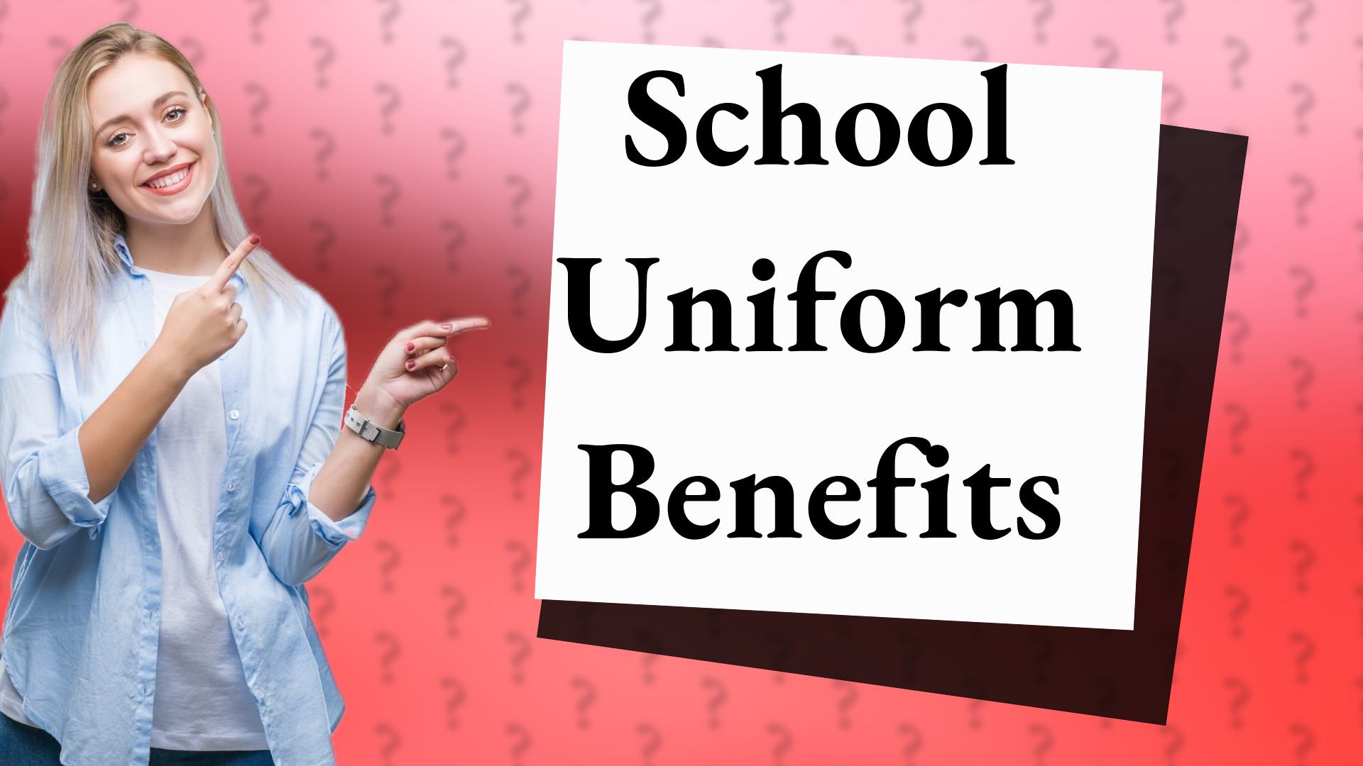 School Uniform Benefits