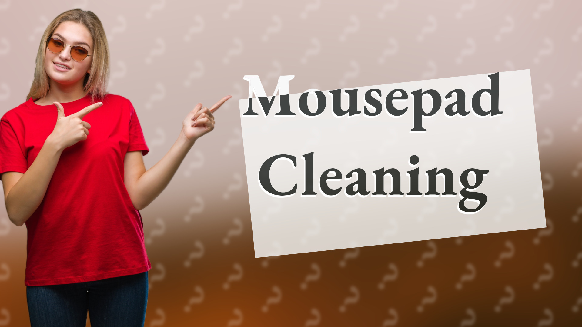 Mousepad Cleaning