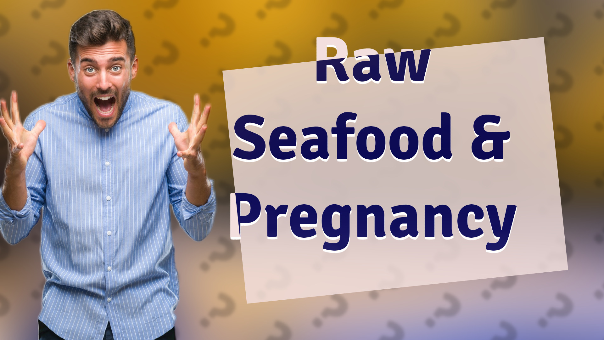 Raw Seafood & Pregnancy