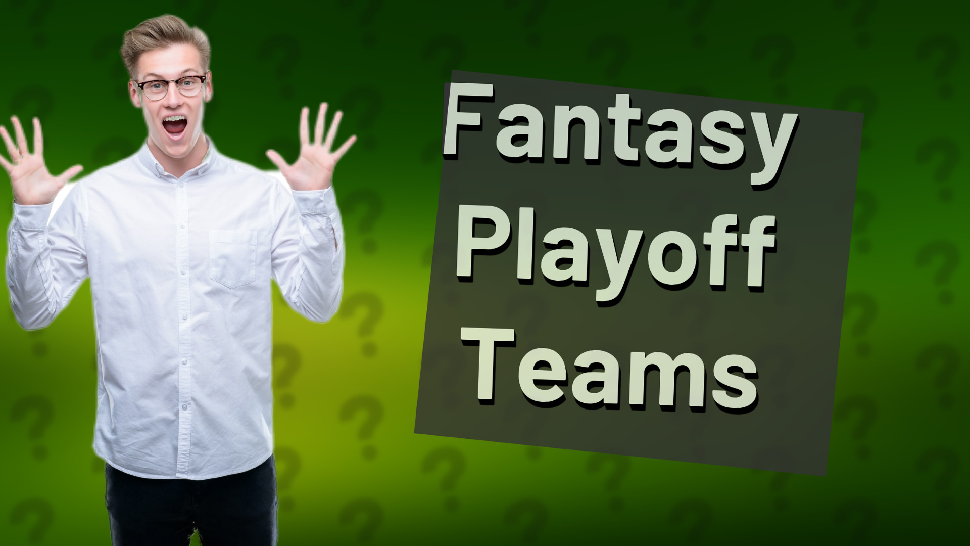 Fantasy Playoff Teams