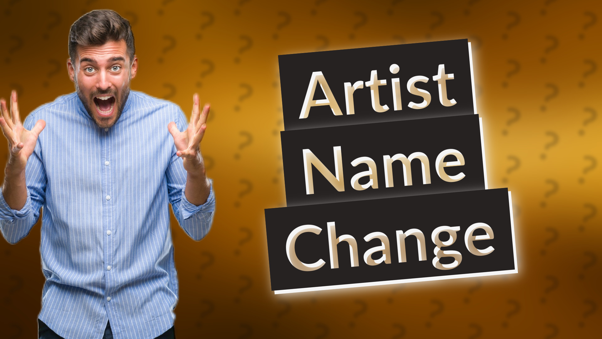Artist Name Change