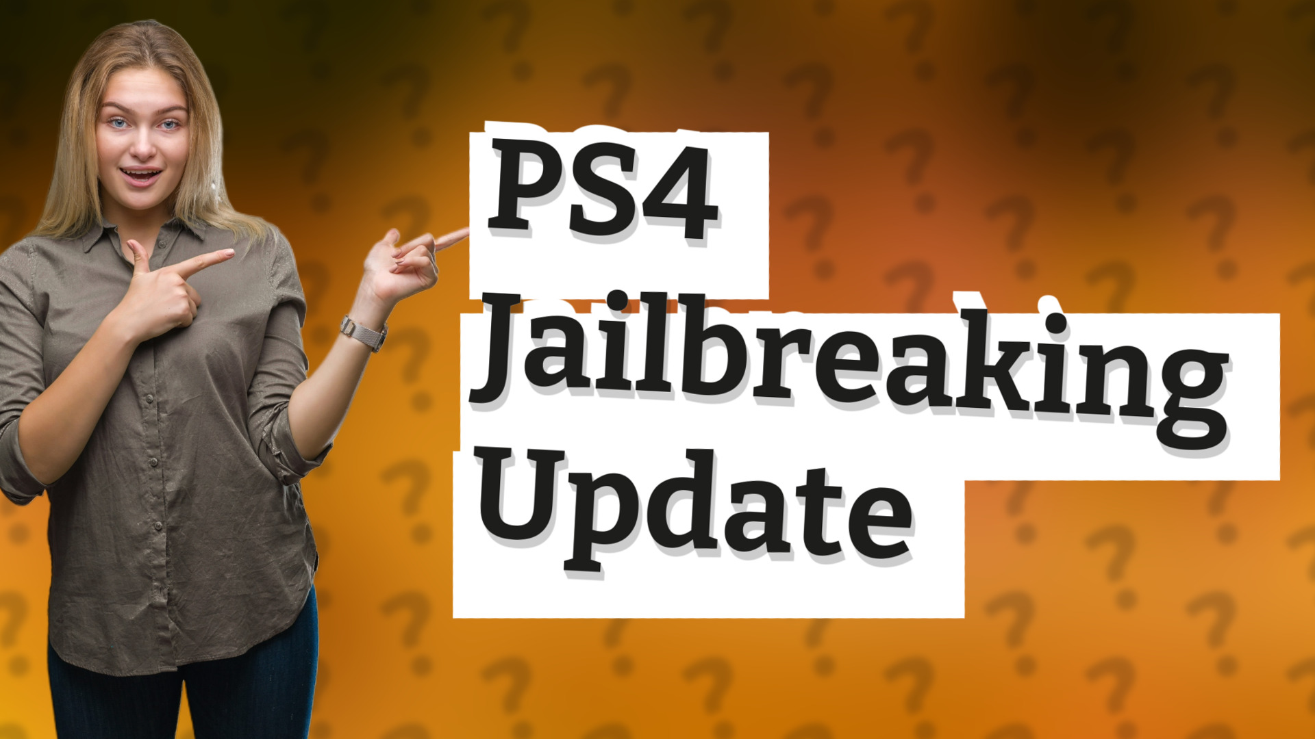 PS4 Jailbreaking Update