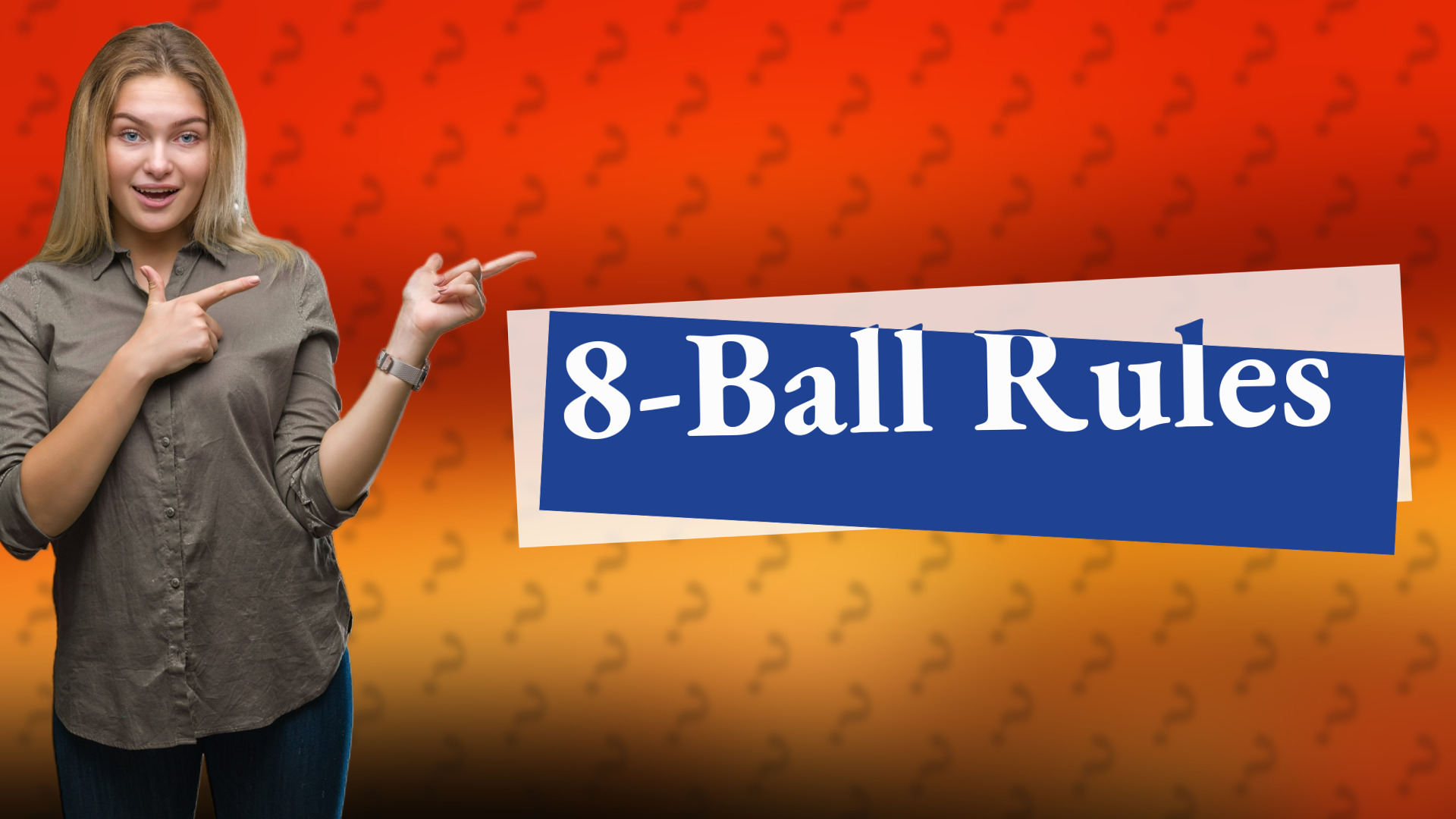 8-Ball Rules