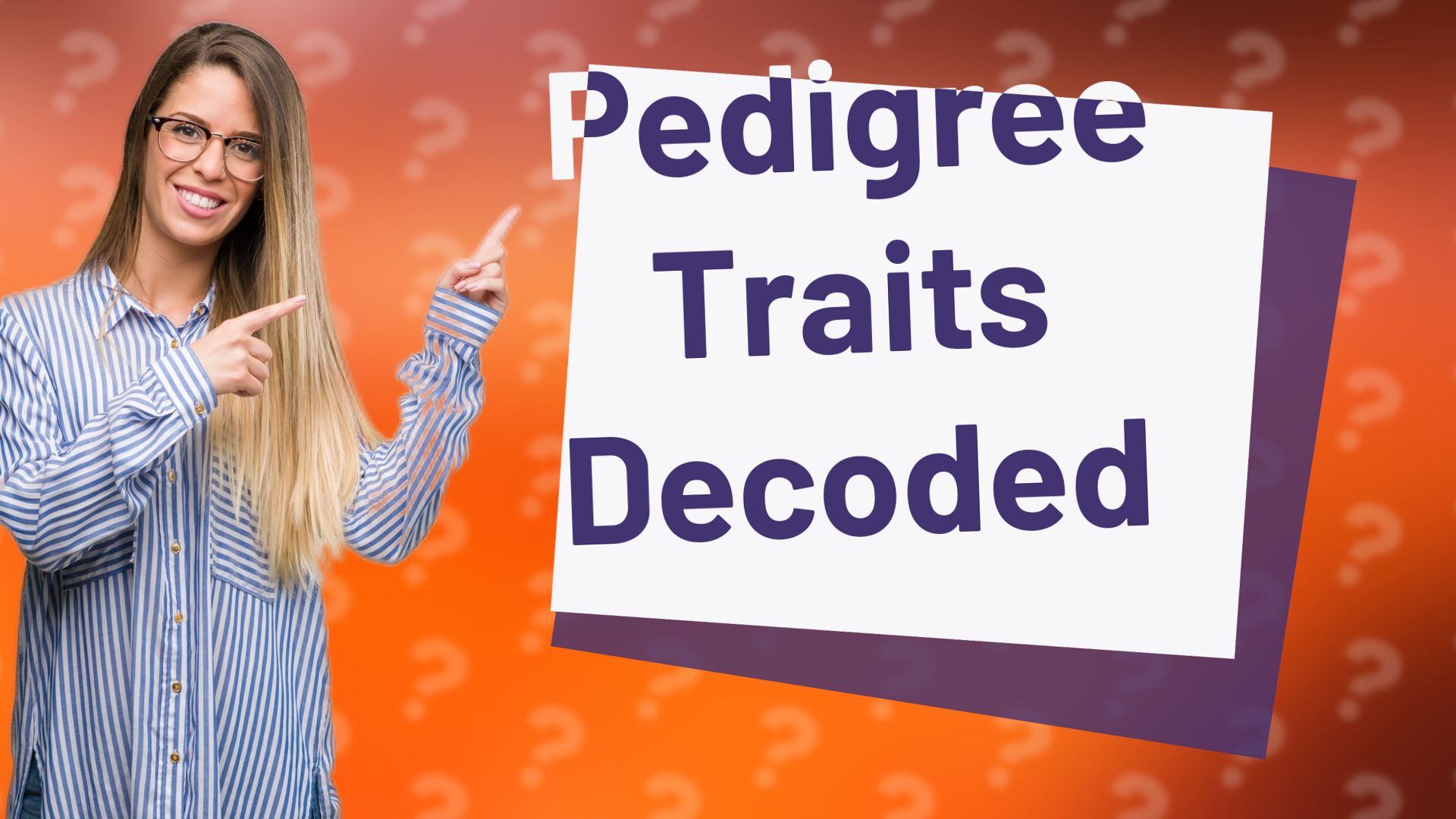 Pedigree Traits Decoded