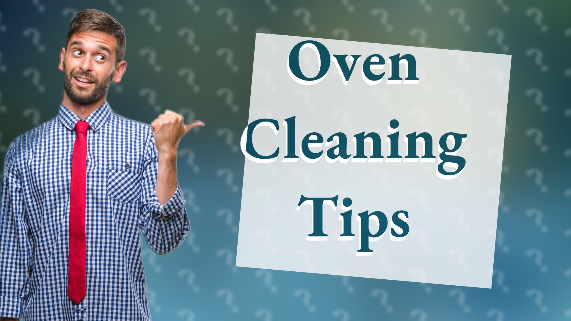 Oven Cleaning Tips