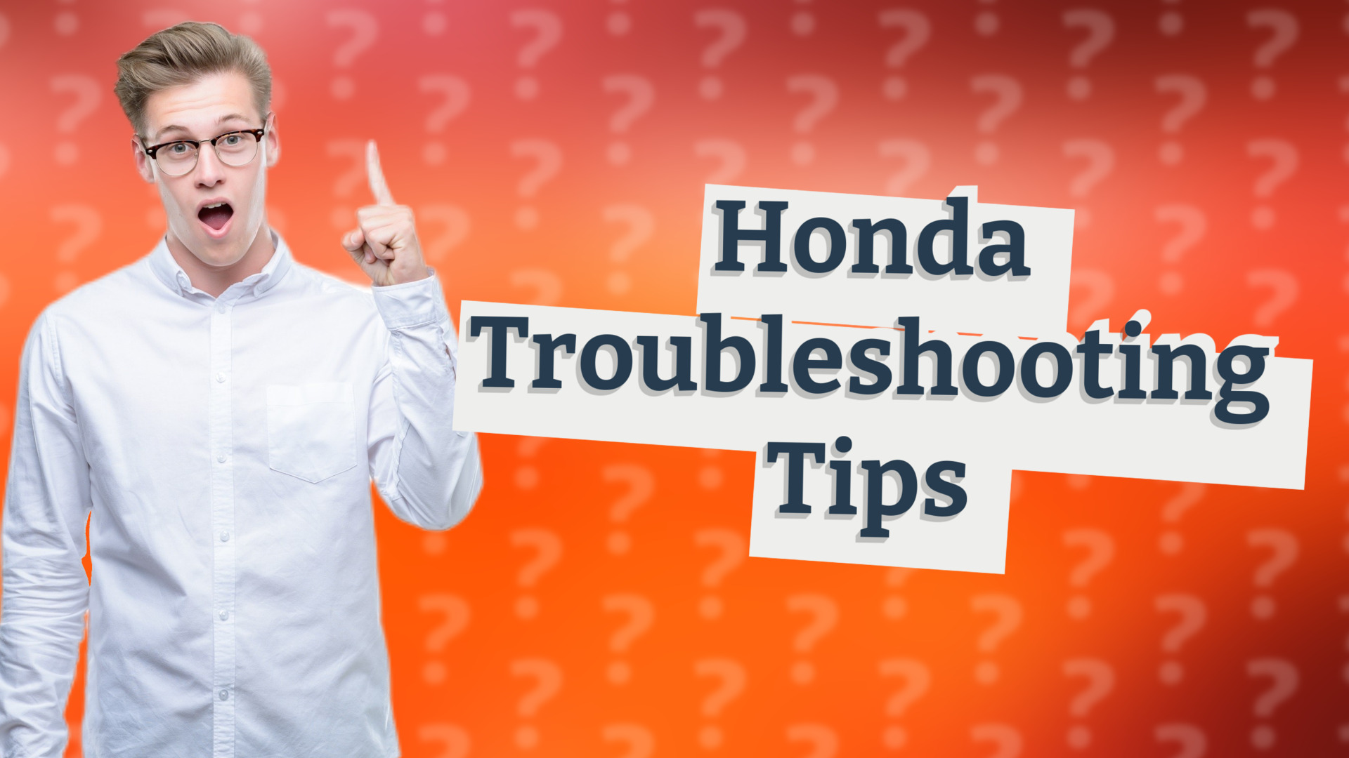 Honda Troubleshooting Tips