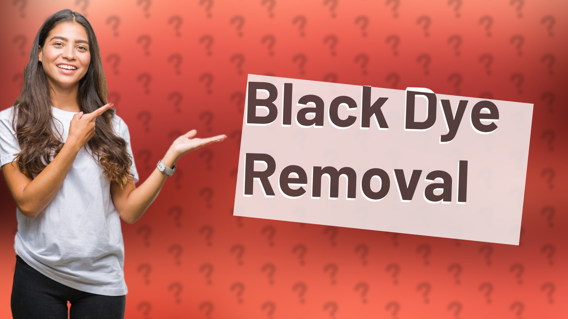 Black Dye Removal