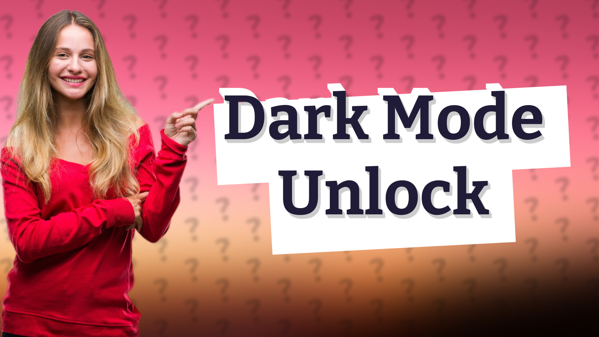 Dark Mode Unlock