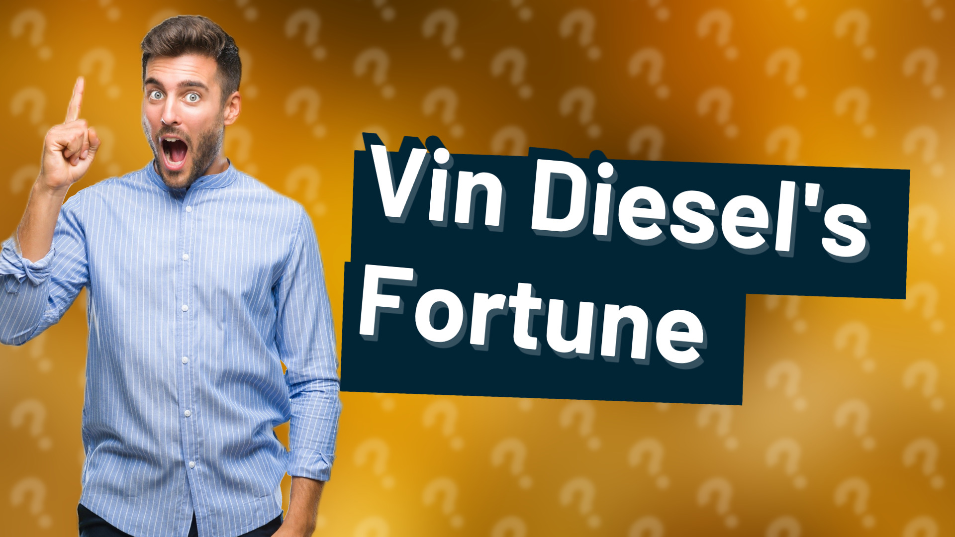 Vin Diesel's Fortune