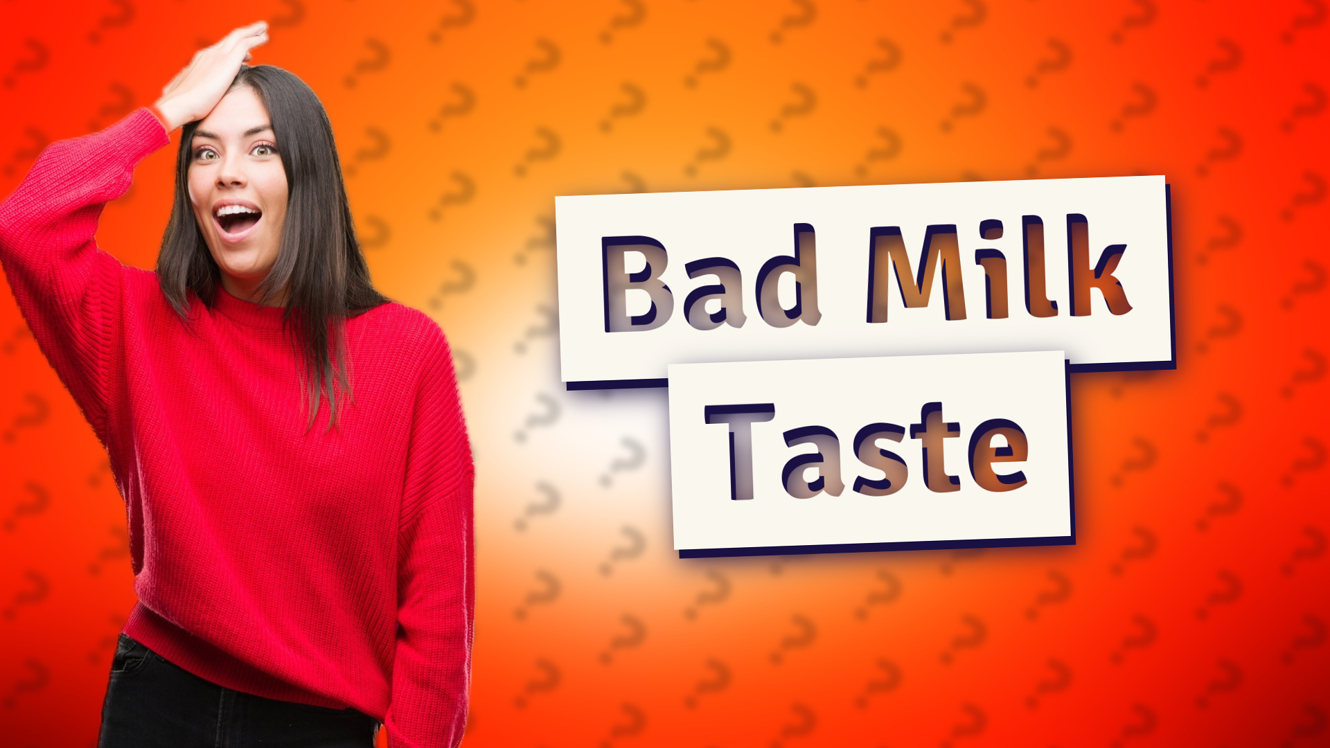 Bad Milk Taste