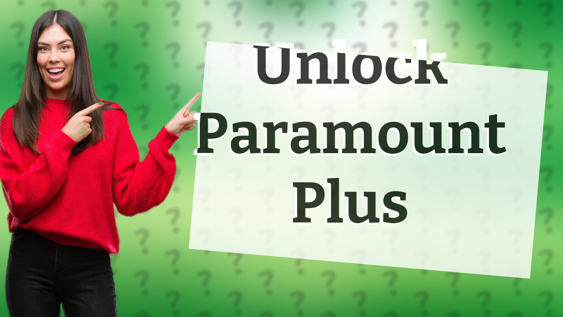 Unlock Paramount Plus