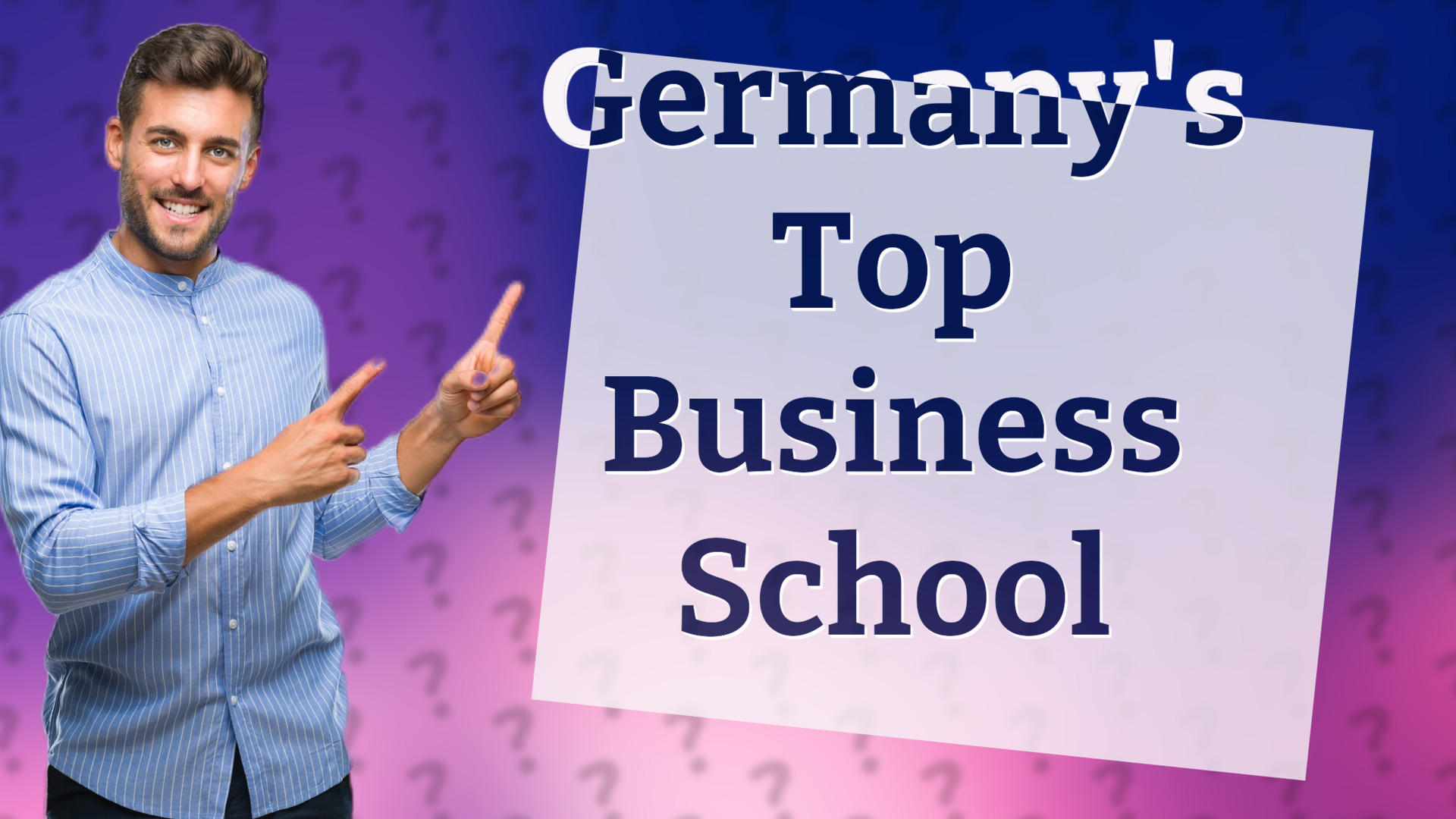 Germany's Top Business School
