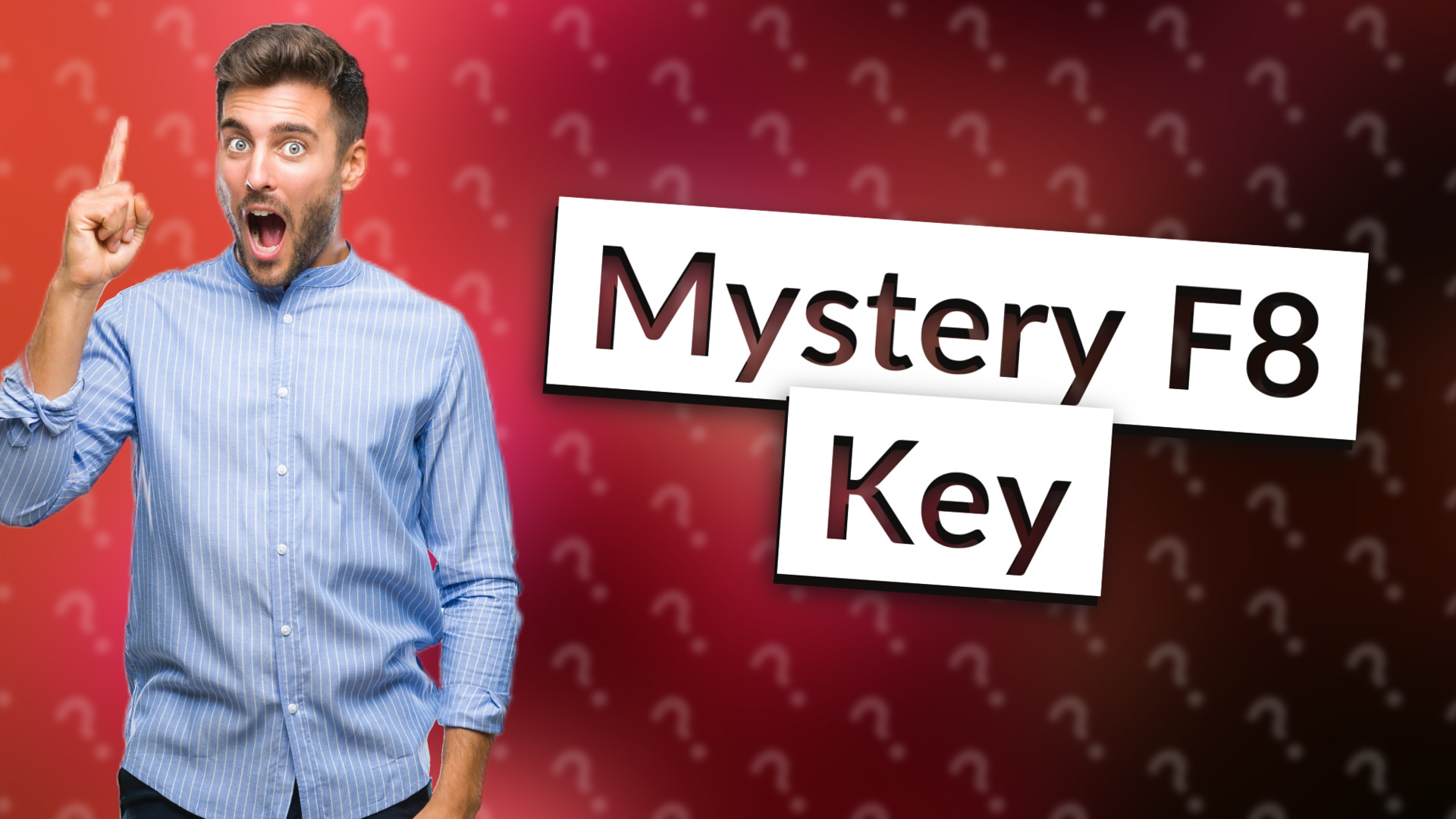 Mystery F8 Key