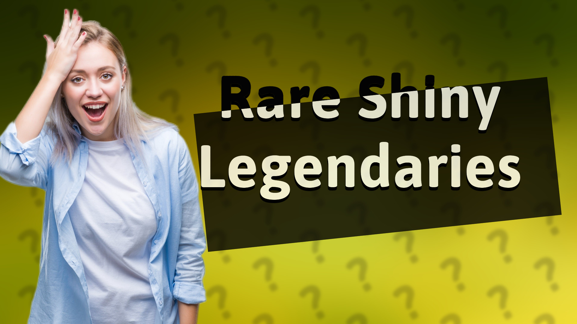 Rare Shiny Legendaries