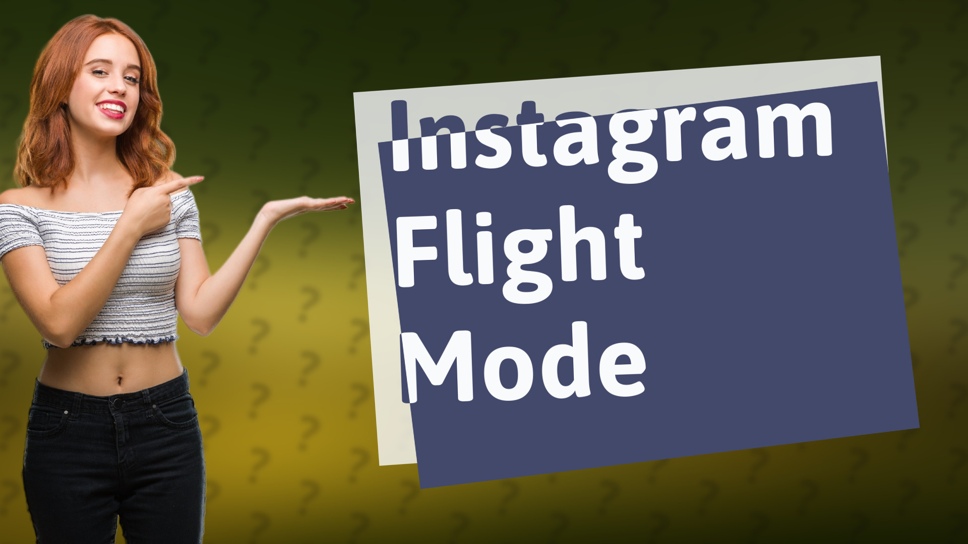 Instagram Flight Mode