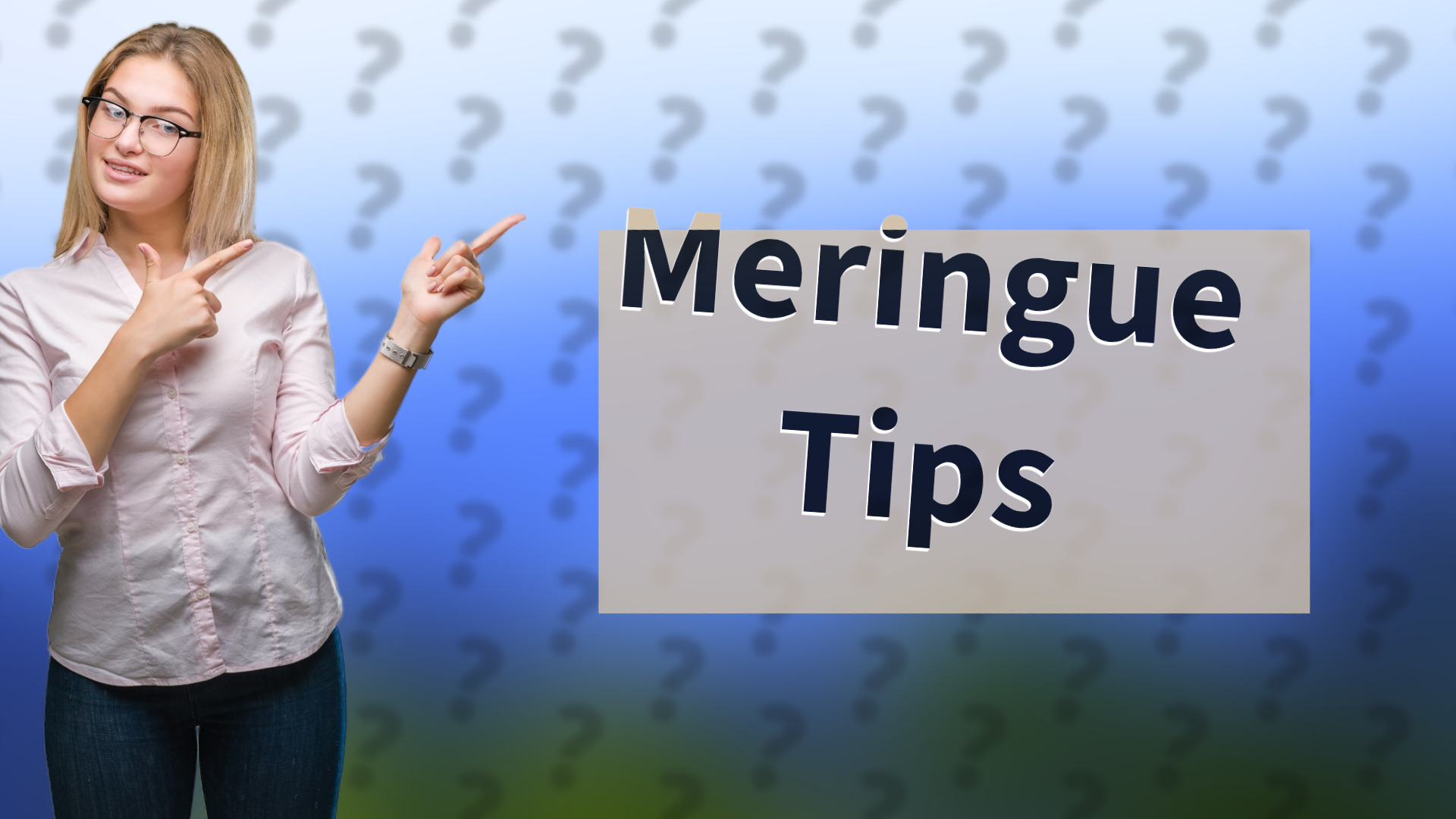 Meringue Tips