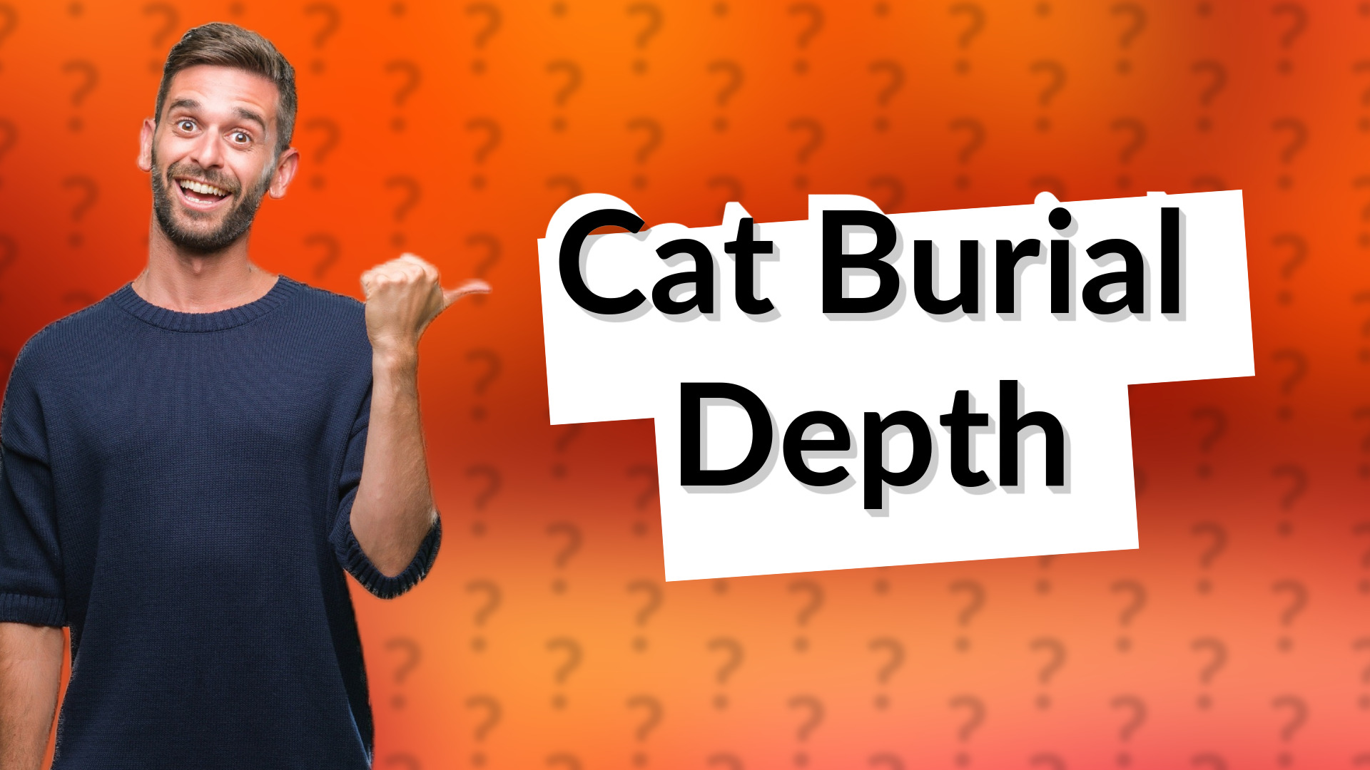 Cat Burial Depth