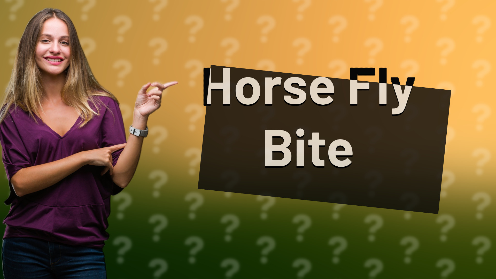 Horse Fly Bite