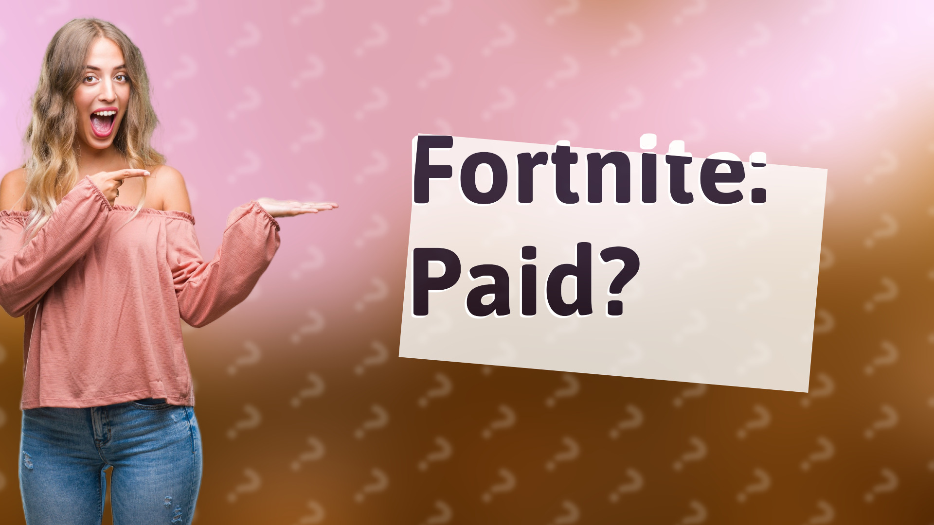 Fortnite: Paid?