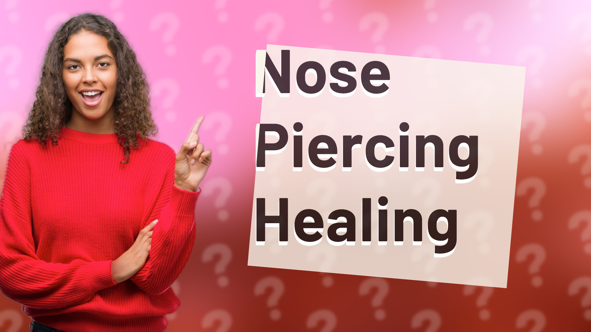 Nose Piercing Healing